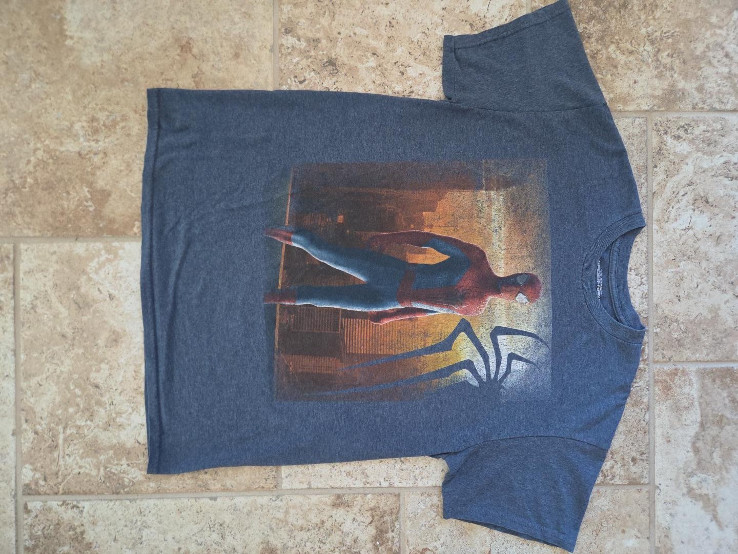 Amazing Spider-Man 2 Marvel 2014 Graphic T Shirt Mens Medium Mad Engine Movie