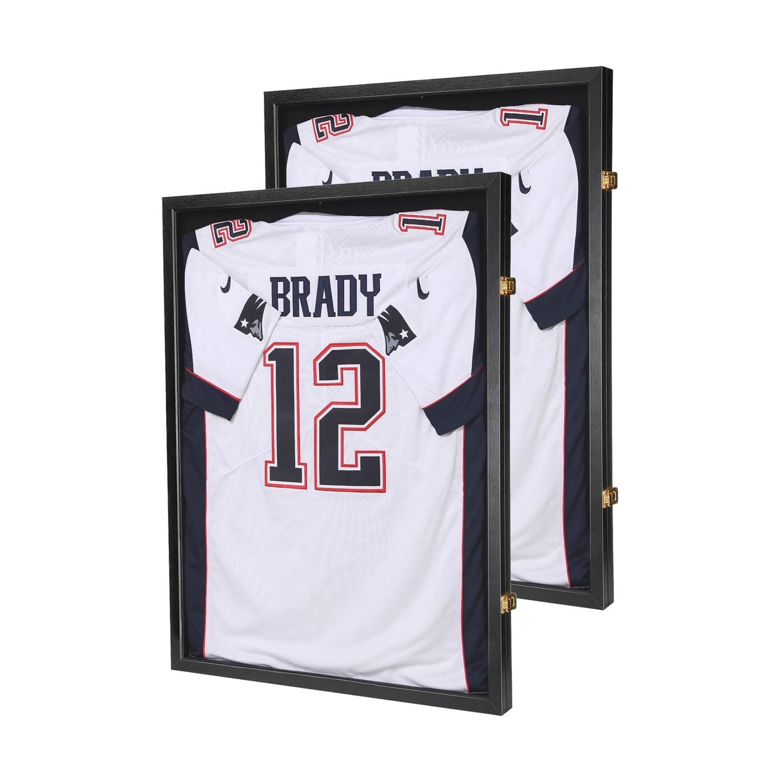 Jersey Wooden Frame Display Case -Shadow Box with 98% UV Protection Acrylic a... Jersey Wooden Frame Display Case -Shadow Box with 98% UV Protection Acrylic a...