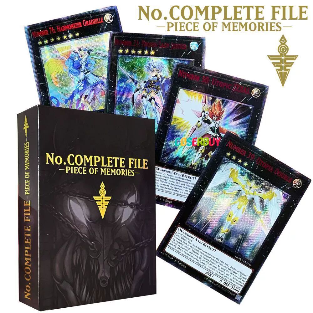Game Yu-Gi-Oh English Collection Card Golden Letter Duel Links Party Playing