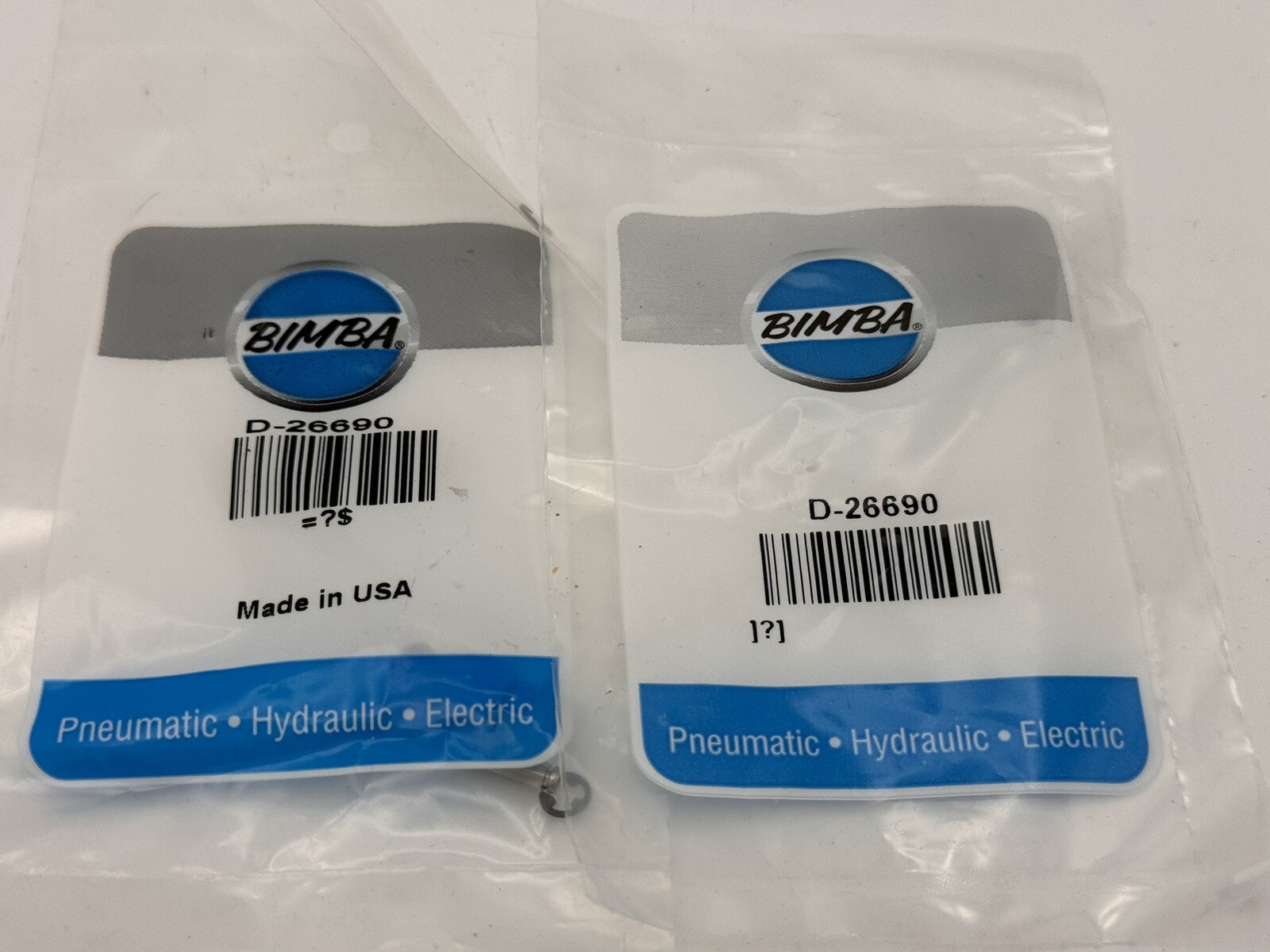 2 pc lot, New BIMBA D-26690 ROUND LINE ROD CLEVIS, STANDARD NON-REPAIRABLE KIT 2 pc lot, New BIMBA D-26690 ROUND LINE ROD CLEVIS, STANDARD NON-REPAIRABLE KIT