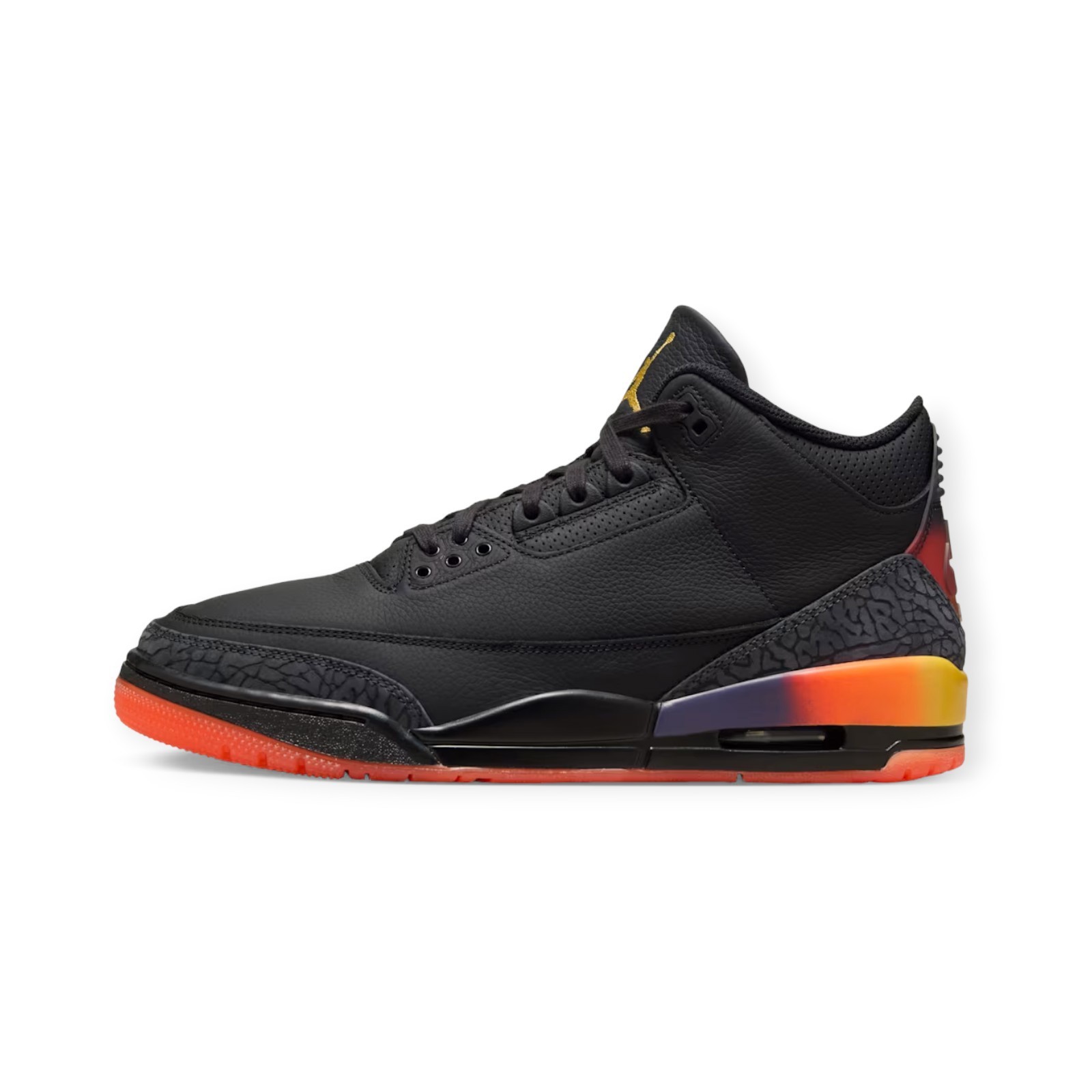 J. Balvin x Air Jordan 3 Retro Rio Sunset Orange FN0344-001 Unisex Sneakers