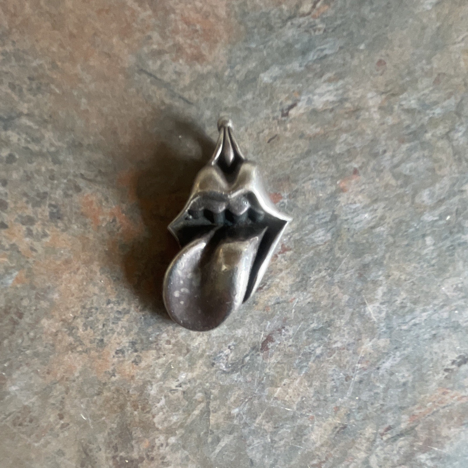 Chrome Hearts Signed 925 Rolling Stones Pendant