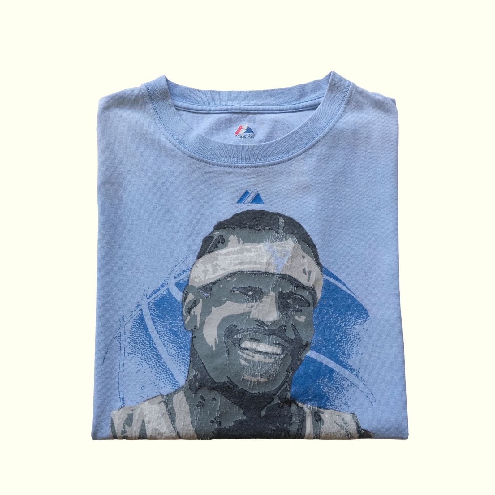 NBA DENVER NUGGETS BASKETBALL VTG Y2K RETRO ALLEN IVERSON GRAPHIC BLUE T SHIRT L NBA DENVER NUGGETS BASKETBALL VTG Y2K RETRO ALLEN IVERSON GRAPHIC BLUE T SHIRT L