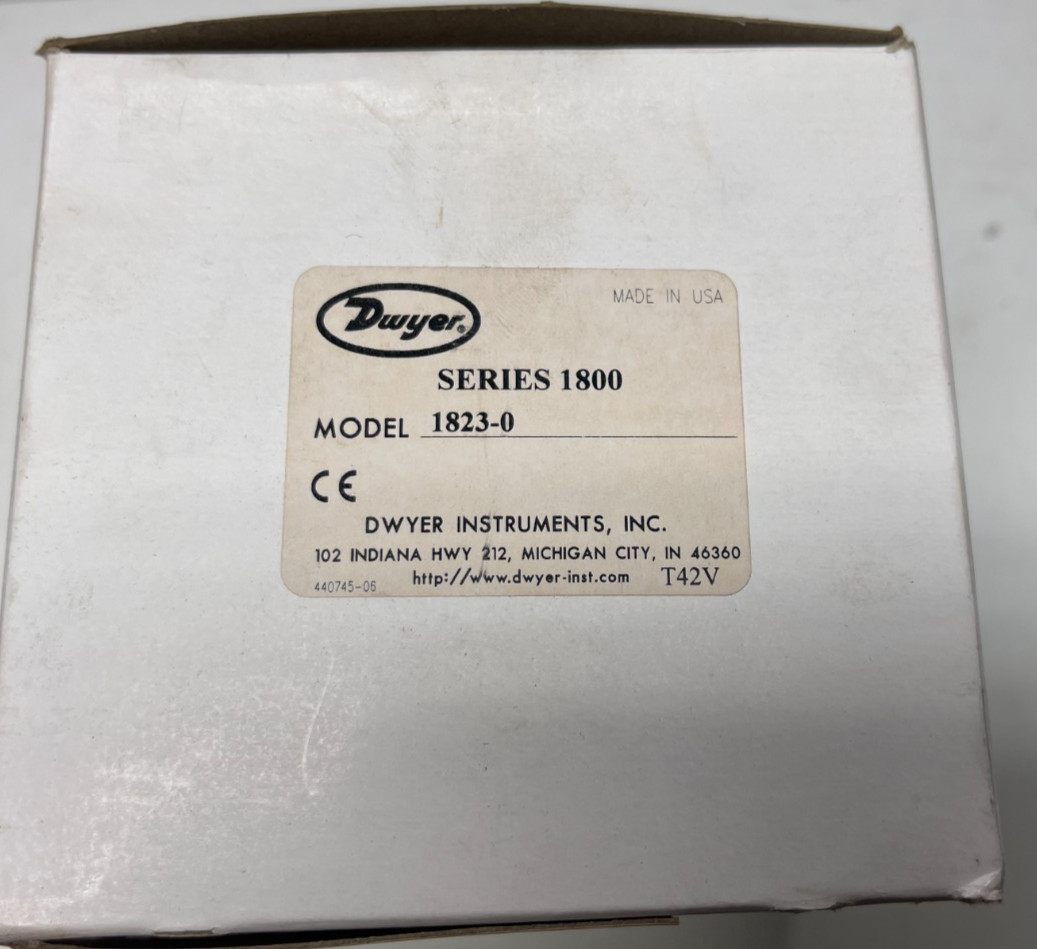 NEW DWYER 1823-0 PRESSURE SWITCH SERIES 1800 NEW DWYER 1823-0 PRESSURE SWITCH SERIES 1800