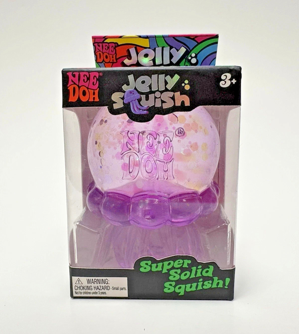 Authentic NeeDoh 💜 PURPLE Jelly Squish Jellyfish Fidget Sensory Toy - US Seller