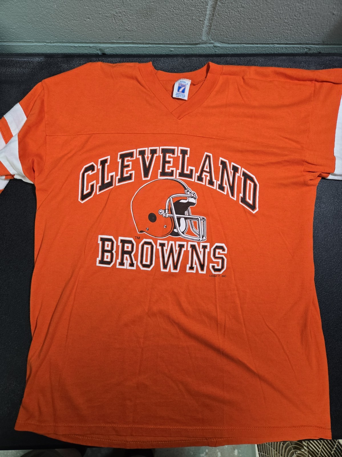 Vintage Cleveland Browns Shirt Mens XL Orange NFL Football Logo 7 USA 90s Vintage Cleveland Browns Shirt Mens XL Orange NFL Football Logo 7 USA 90s