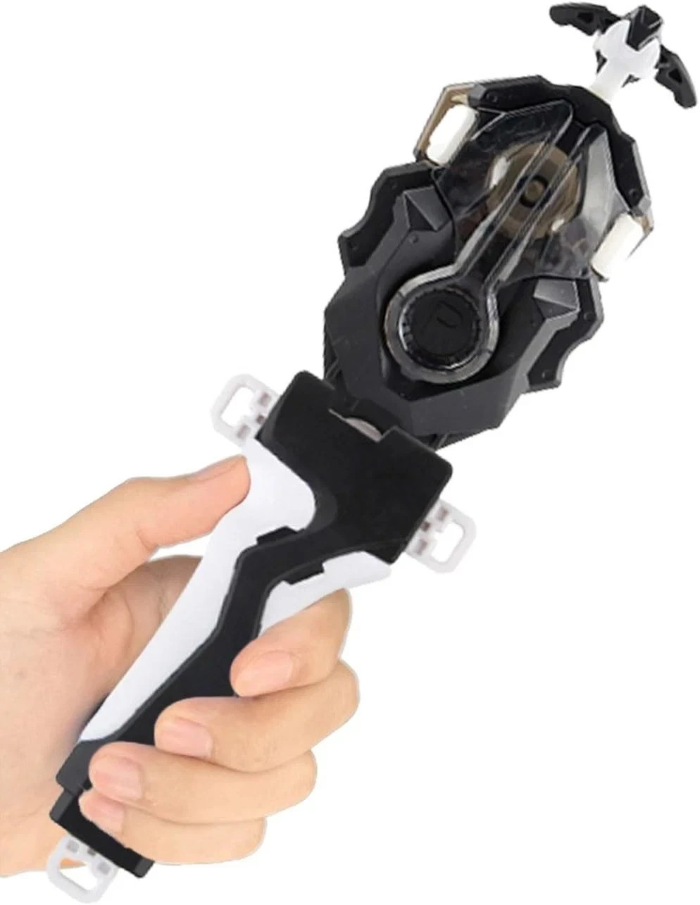 Bey Battling Burst Launcher and Grip, B-184 Left and Right Spin String Launcher Bey Battling Burst Launcher and Grip, B-184 Left and Right Spin String Launcher