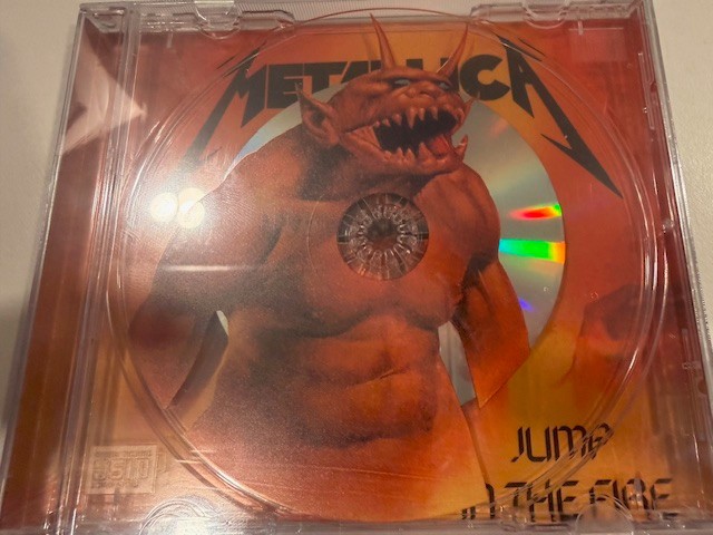 Metallica - Jump In The Fire PICTURE DISC CD out of print Metallica - Jump In The Fire PICTURE DISC CD out of print