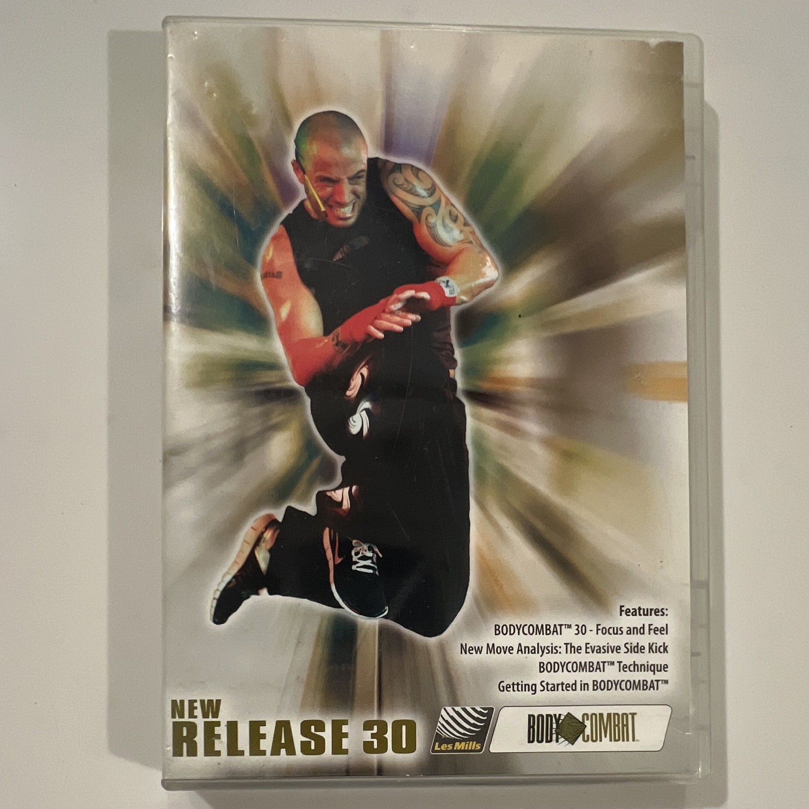 Les Mills BODYCOMBAT 30 Instructor Training Fitness Workout DVD Release 30