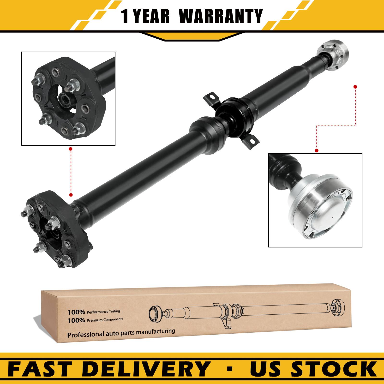 Rear Driveshaft Prop Shaft for Jeep Grand Cherokee 2011 V8 5.7L AWD 52853649AC