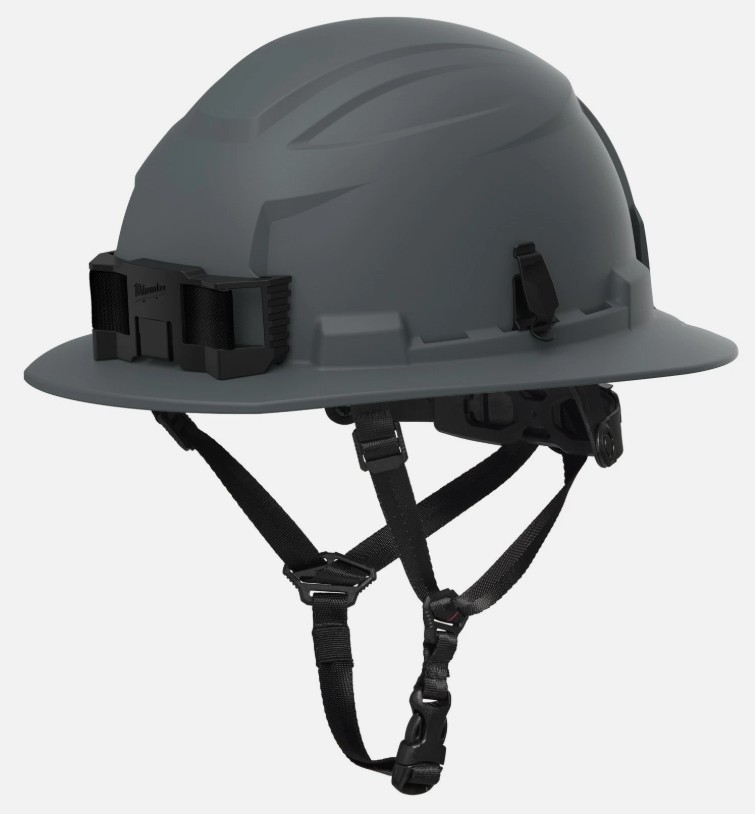 Milwaukee 48-73-1665 BOLT Gray Full Brim Safety Helmet Type 2 Class E Milwaukee 48-73-1665 BOLT Gray Full Brim Safety Helmet Type 2 Class E