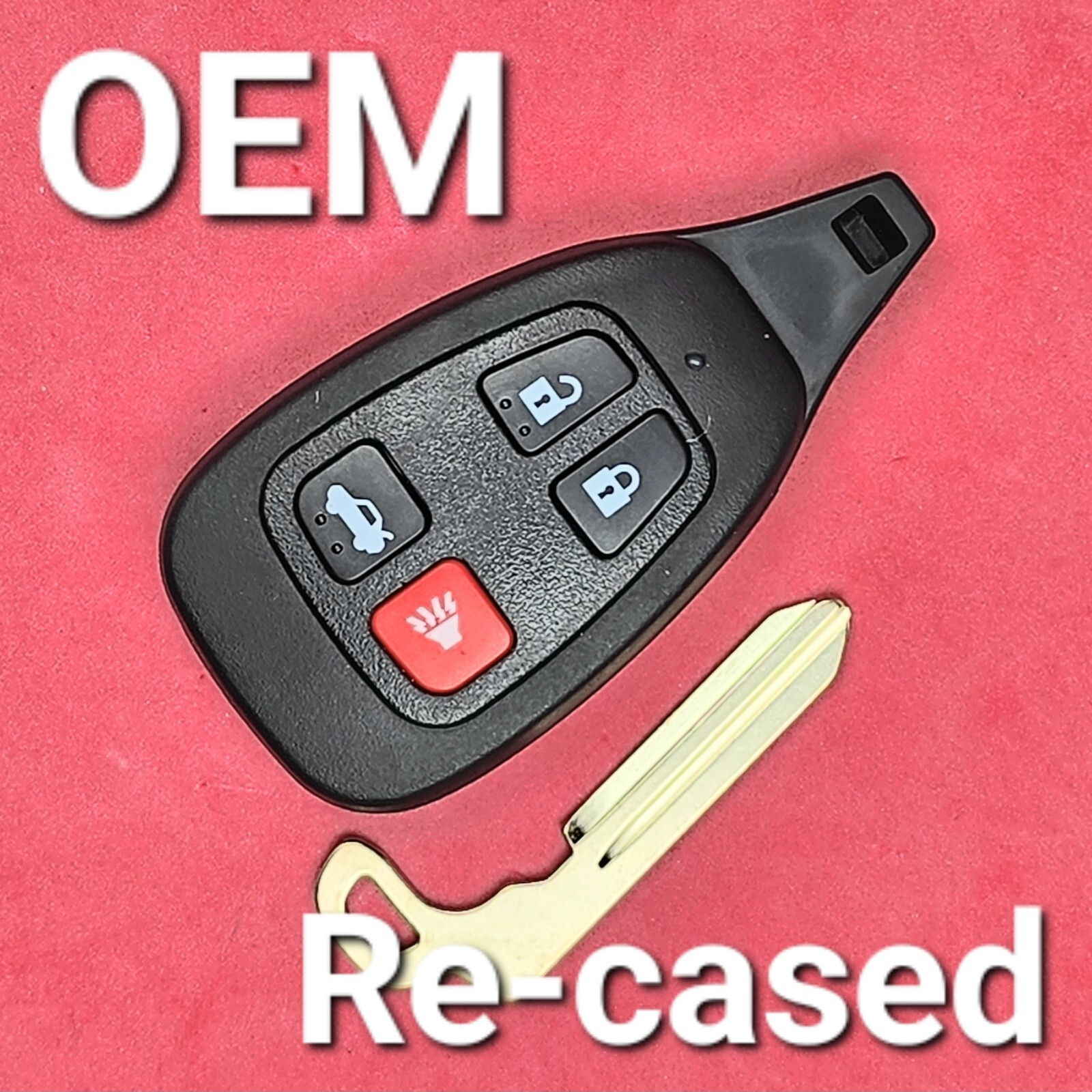 Re-cased OEM 2002 - 2005 Infiniti Q45 M45 Smart Key Fob 4B Trunk - KBRASTU13 Re-cased OEM 2002 - 2005 Infiniti Q45 M45 Smart Key Fob 4B Trunk - KBRASTU13
