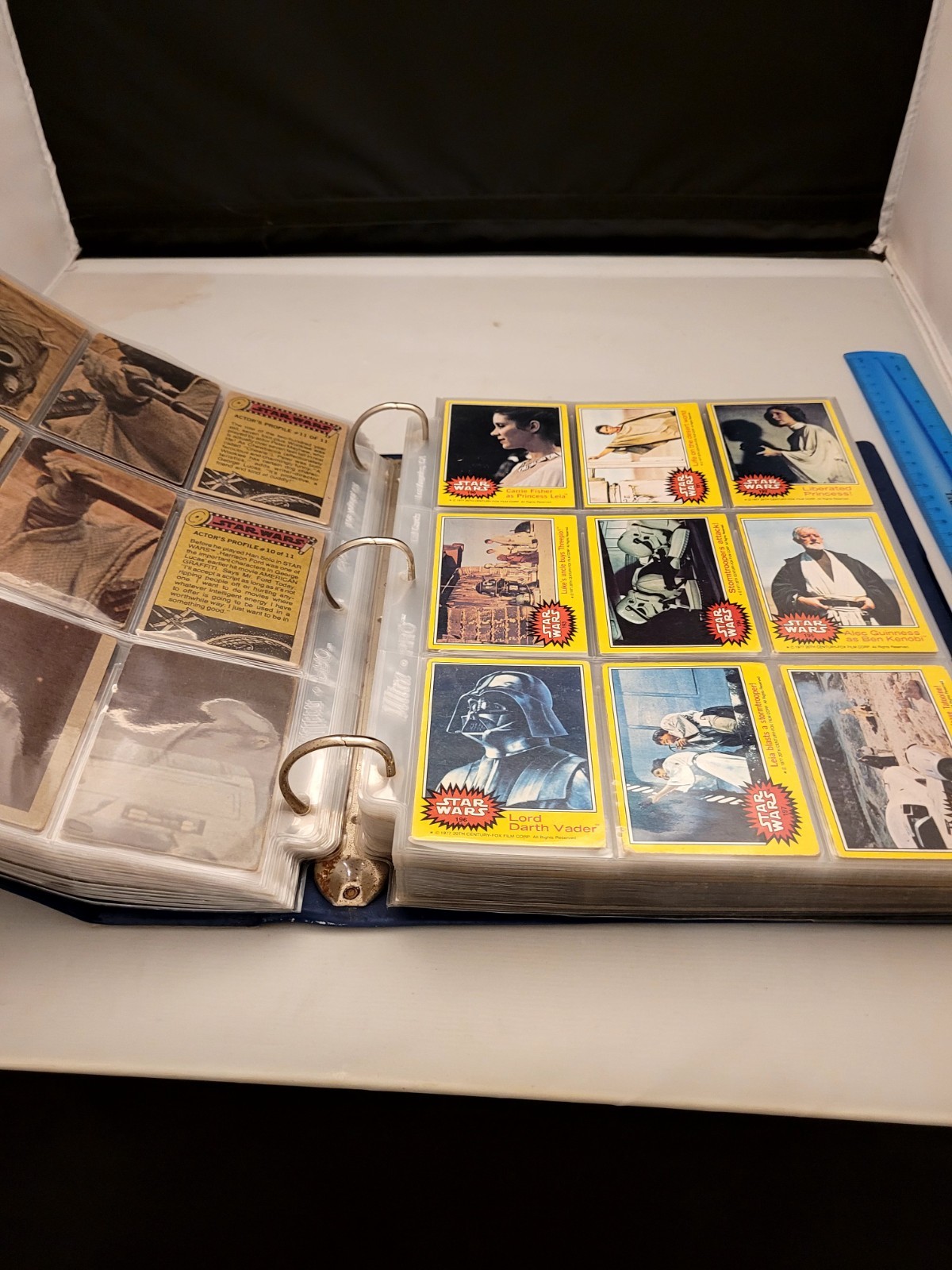 Star Wars 1977 Topps Series 3 Yellow complete set (66 cards) Vintage Great Cond.