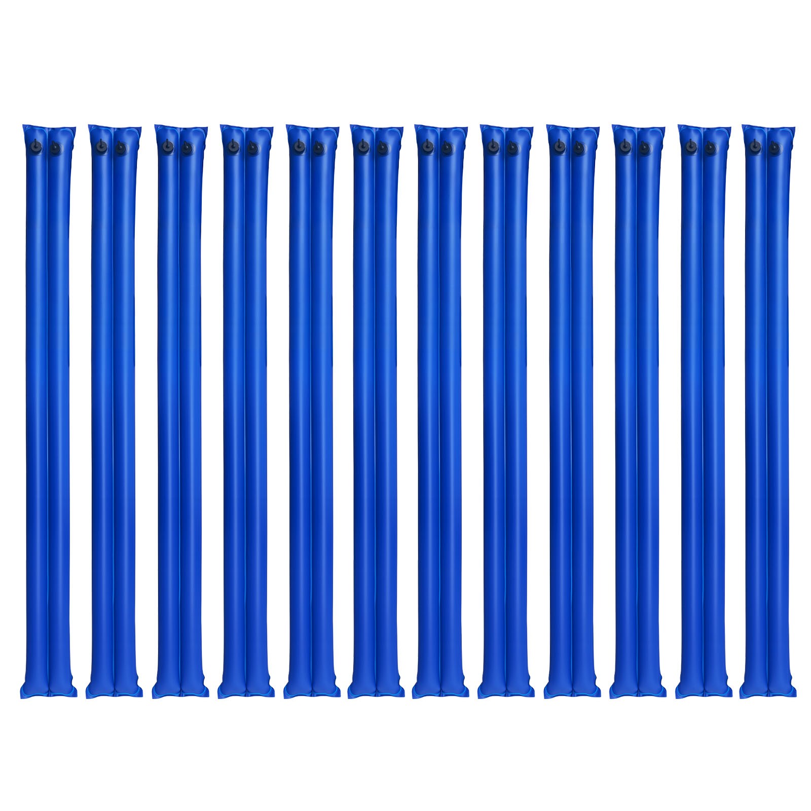 Uimoso 12-Pack 8 ft Water Tube Bags Dual Chamber 26 Gauge for Winter Pool Covers