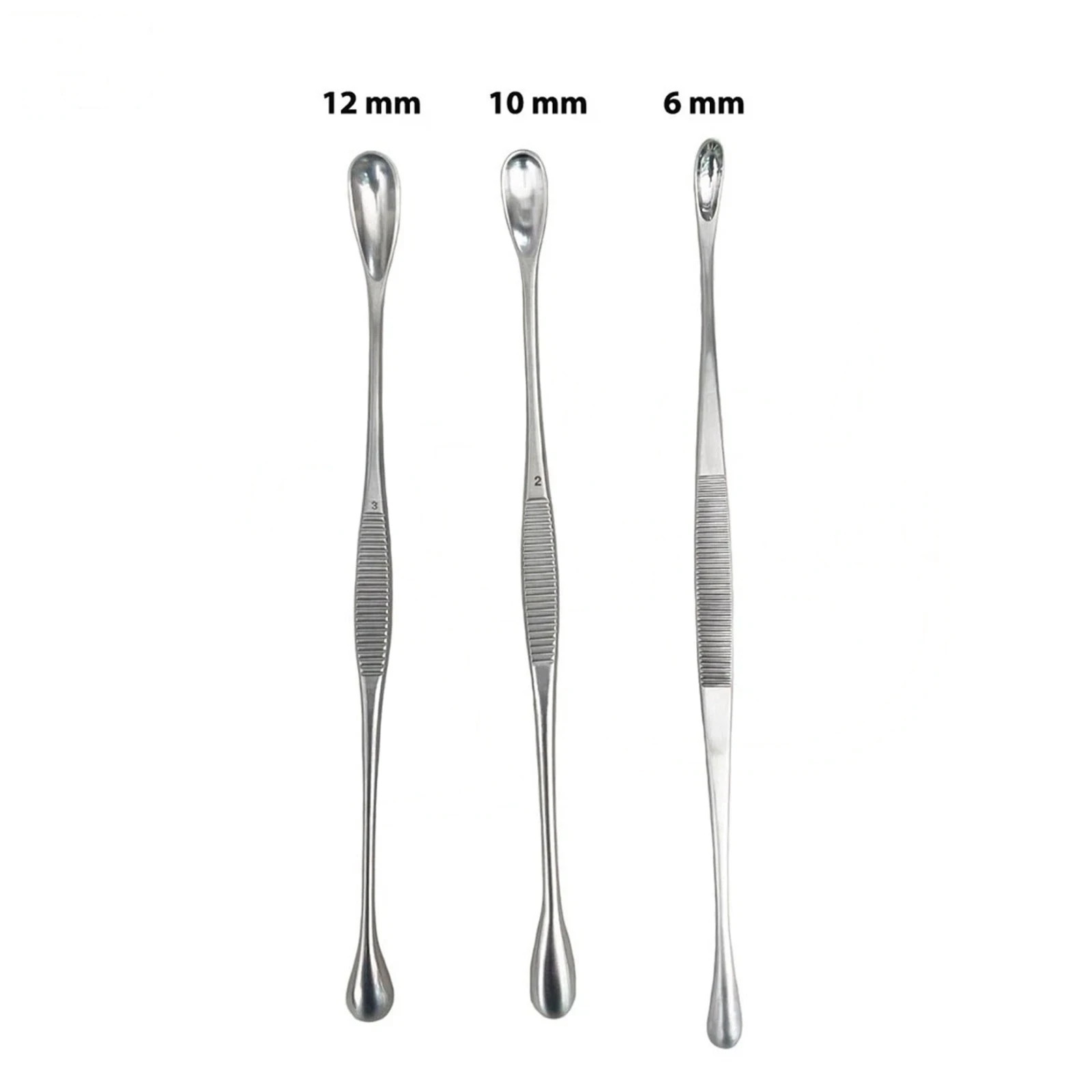 Gallstone Scoop Set Of 3Pcs Universal Surgical Instruments Gallstone Scoop Set Of 3Pcs Universal Surgical Instruments