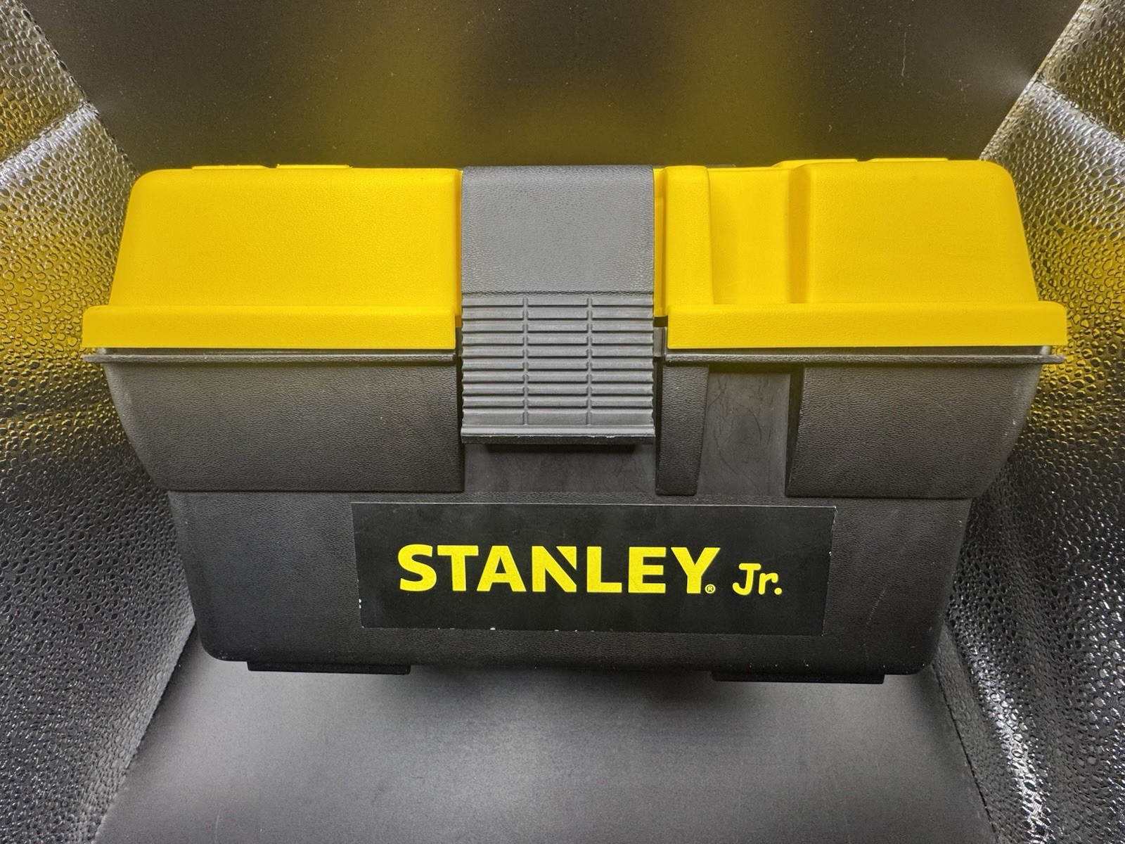 Stanley Jr Kids Tool Box 22 Pc Set w/ Toy Drill Saw Hammer Belt Toolbox Play