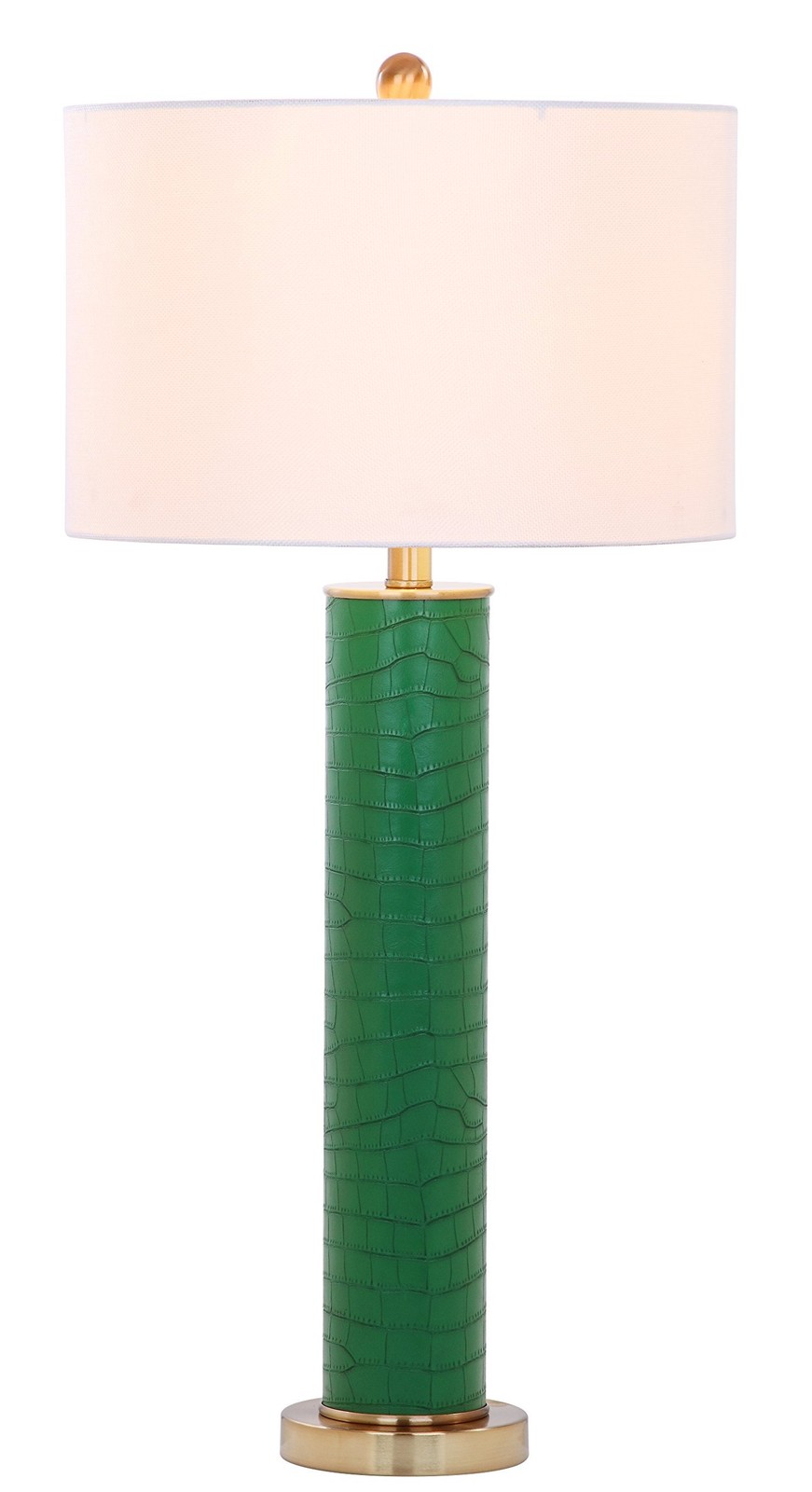 SAFAVIEH Lighting Collection – Set of 2 Ollie Modern Contemporary Dark Gre