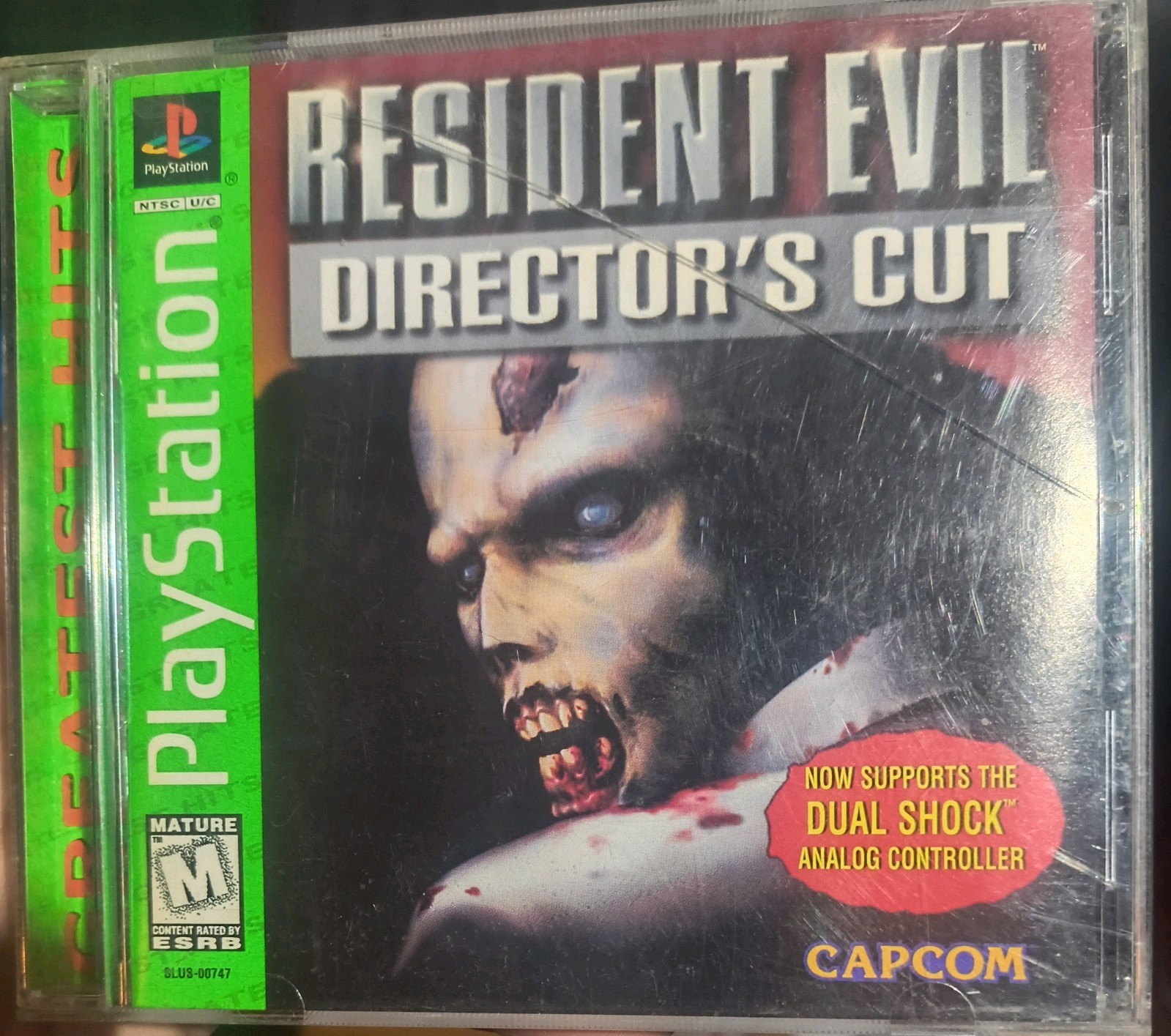 Resident Evil Director\'s Cut (Sony PlayStation 1, 1998)