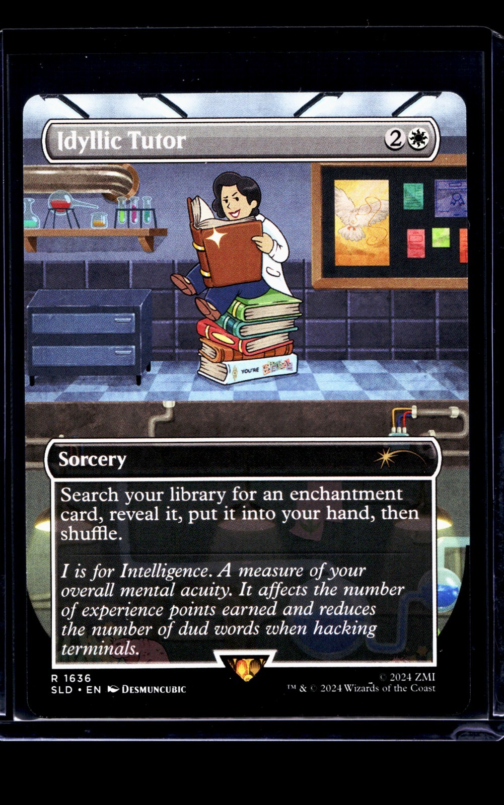 2024 MTG Magic The Gathering SLD Secret Lair Drop Borderless #1636 Idyllic Tutor