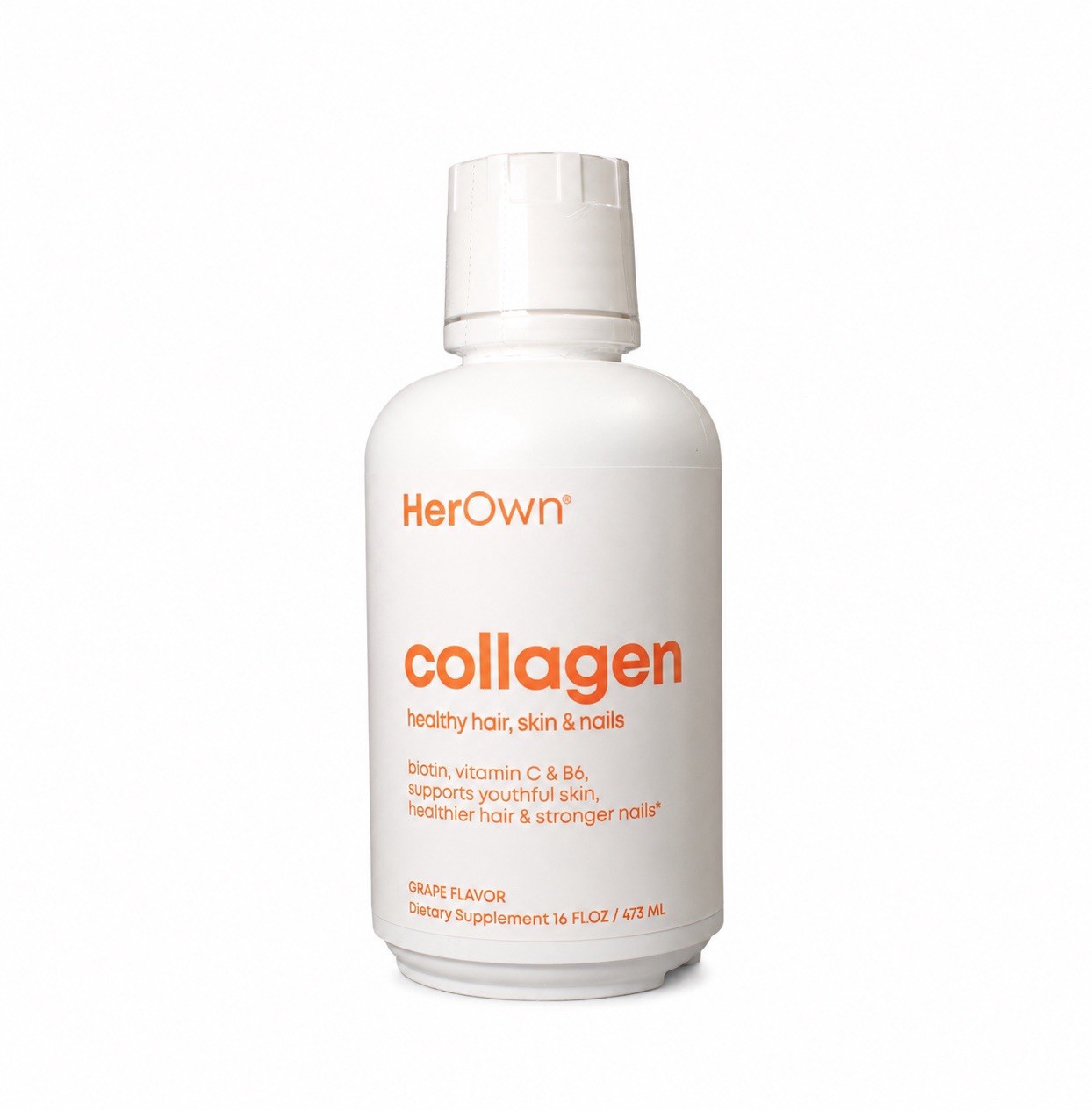 HerOwn Collagen Biotin Vitamin C&B6 Healthy Hair Skin Nails, Joints(32 Servings)