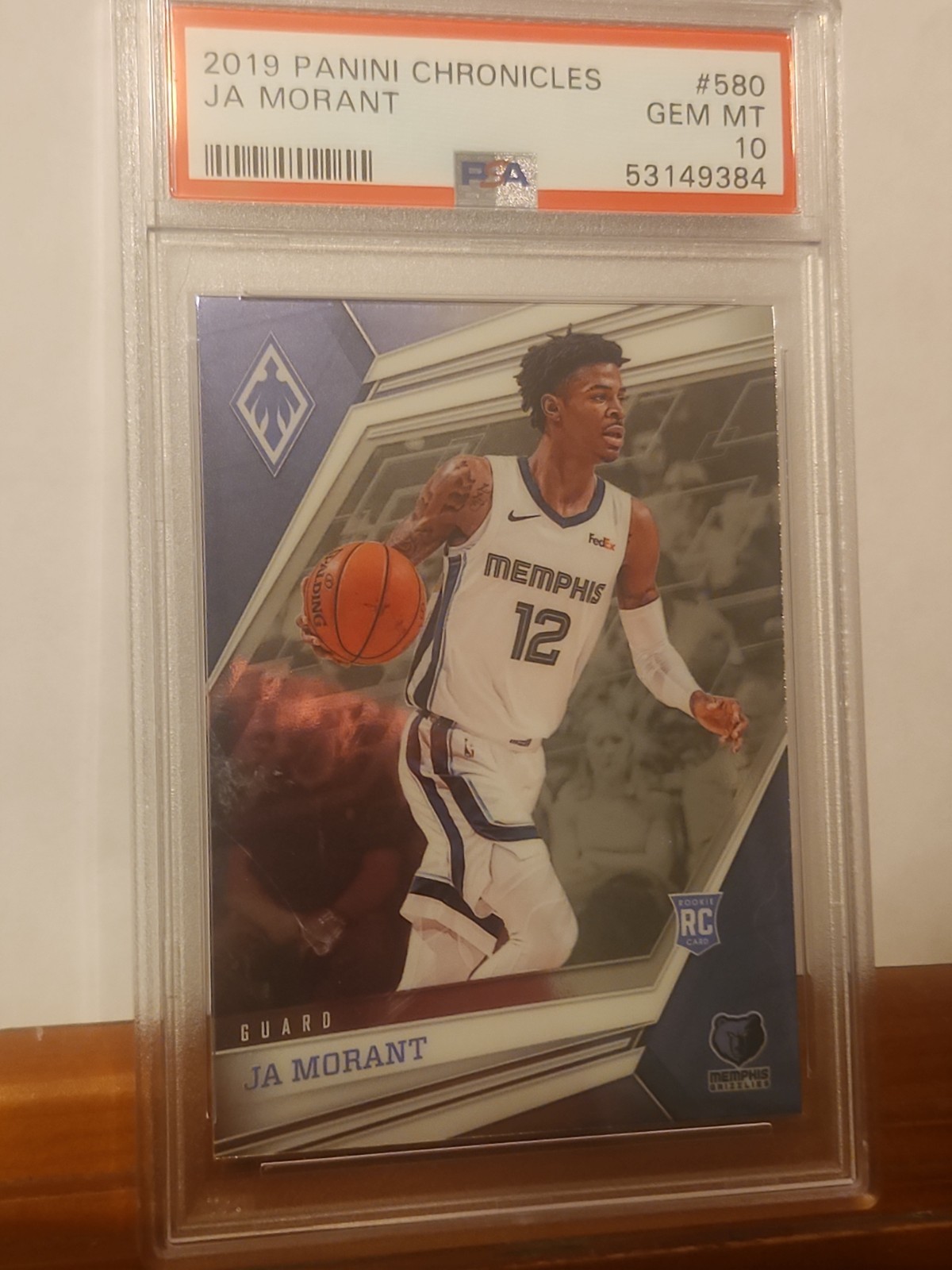 2019 Panini Chromicles #580 Ja Morant Rc Psa 10
