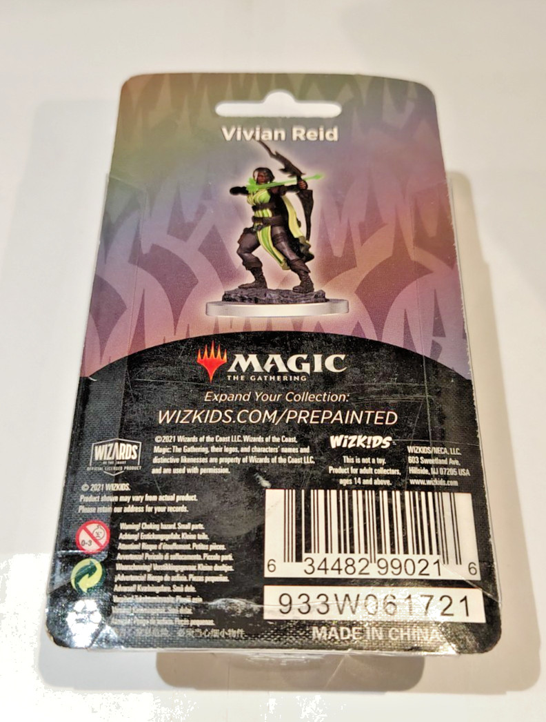 Vivien Reid Premium Figure Magic The Gathering WotC WizKids Pre-Painted New 28mm