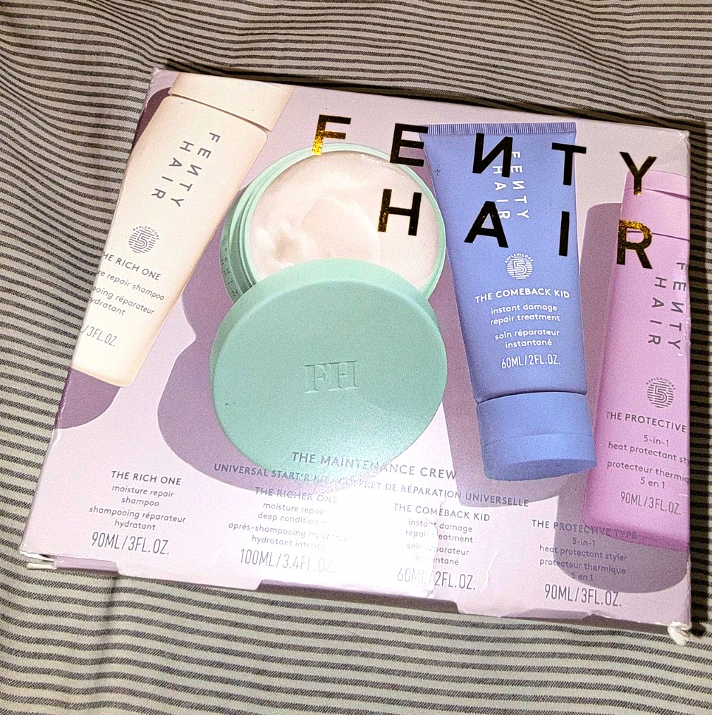 Fenty Hair Maintenance Crew The Rich One Travel Set Shampoo+Conditioner+Treat Fenty Hair Maintenance Crew The Rich One Travel Set Shampoo+Conditioner+Treat