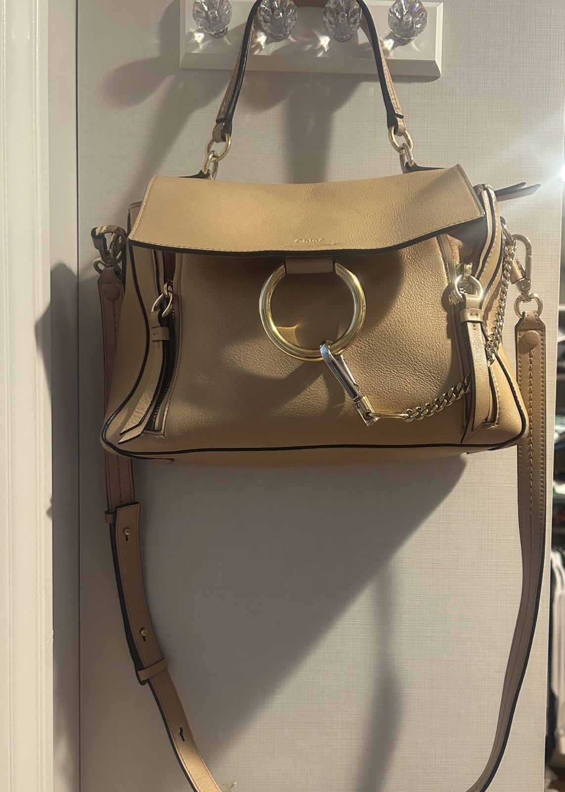 Authentic Chloe Faye Day Bag Leather Small Authentic Chloe Faye Day Bag Leather Small