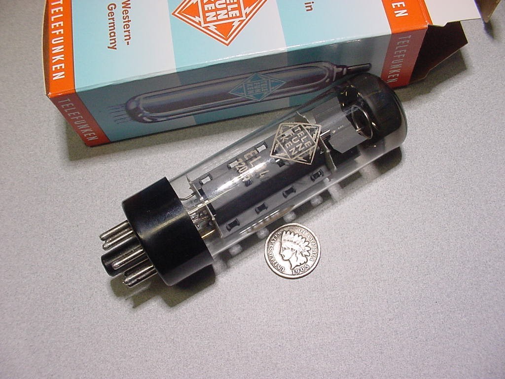 TELEFUNKEN EL 34 6CA7 TUBE Germany-made tested strong *** TELEFUNKEN EL 34 6CA7 TUBE Germany-made tested strong ***