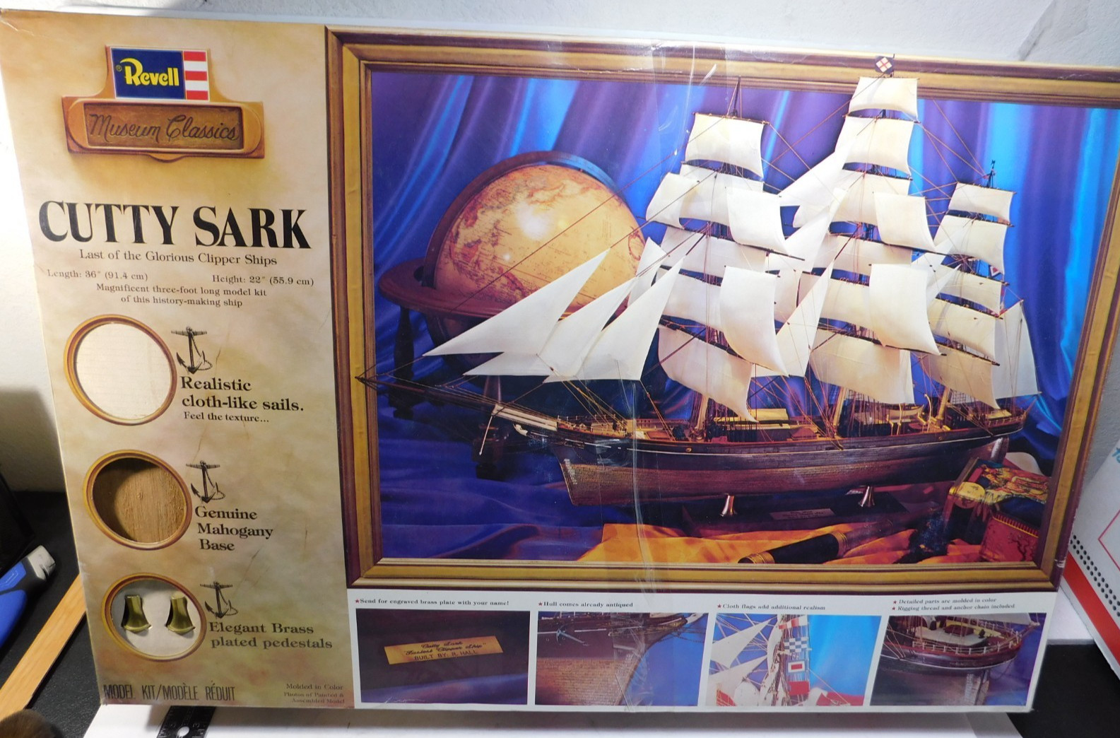Revell Museum Classics Cutty Sark Clipper Ship Model Kit L36