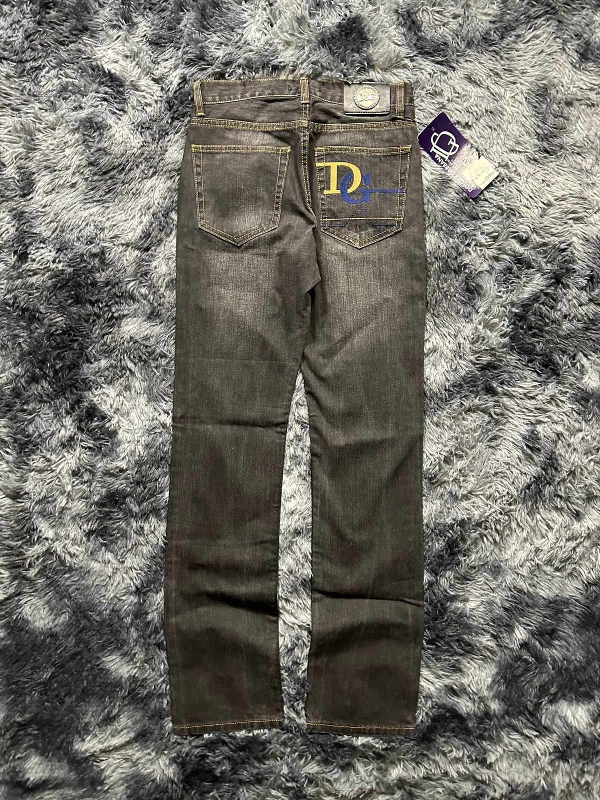 BNWT Vintage Dolce and Gabbana D&G Jeans Big Logo Y2K SS90