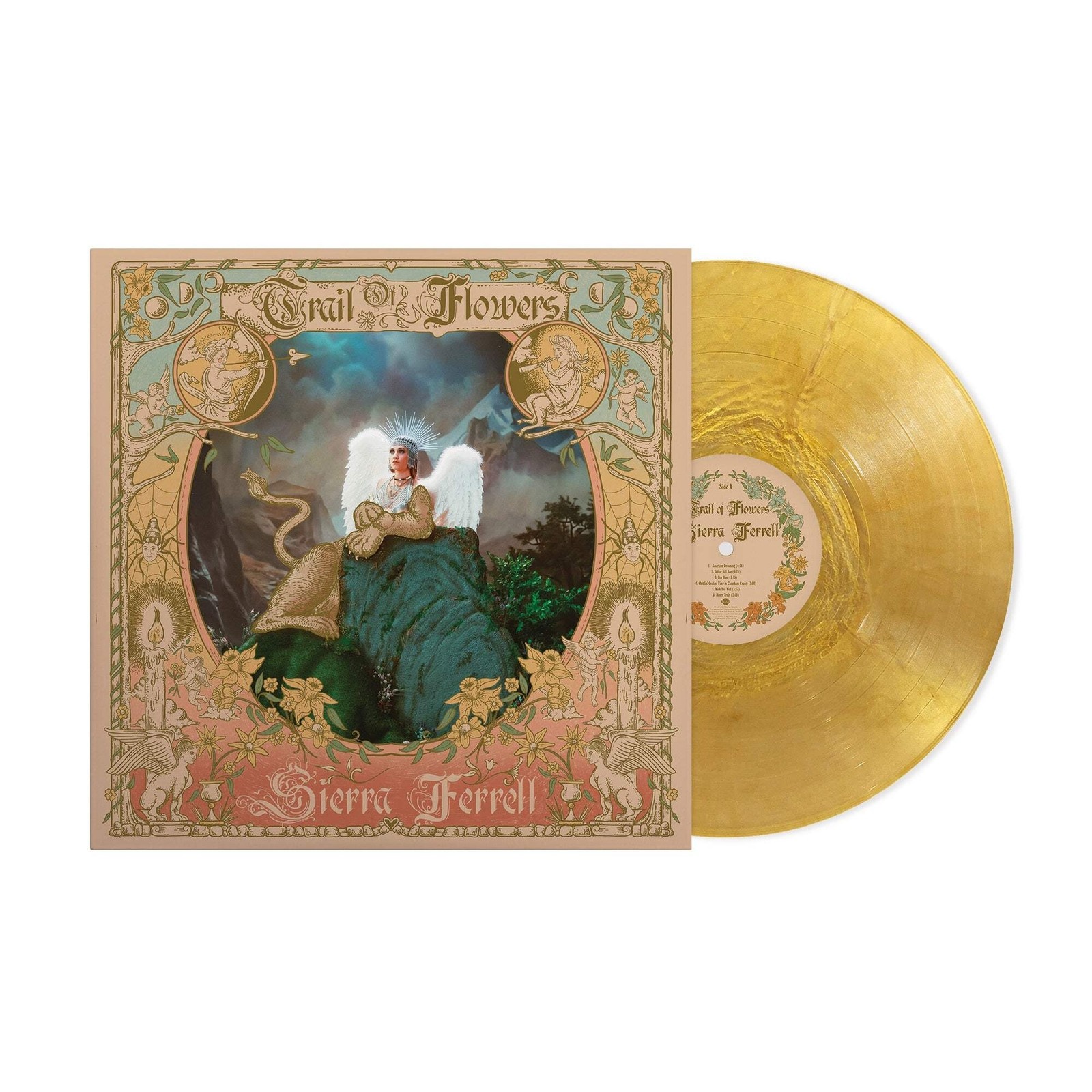 Sierra Ferrell – Trail Of Flowers - Gold LP Vinyl Record 12