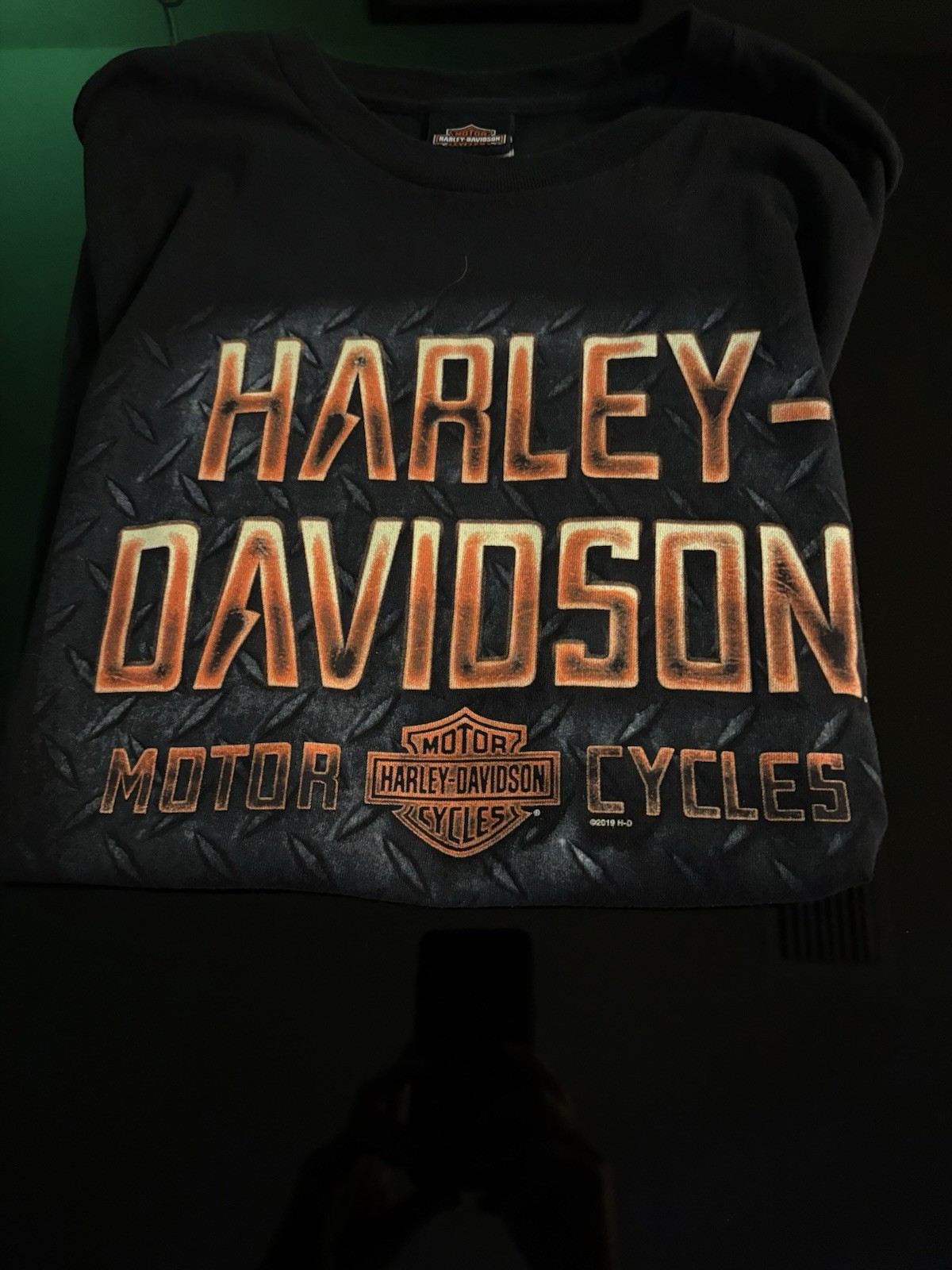 harley davidson shirt vintage Guam  XL