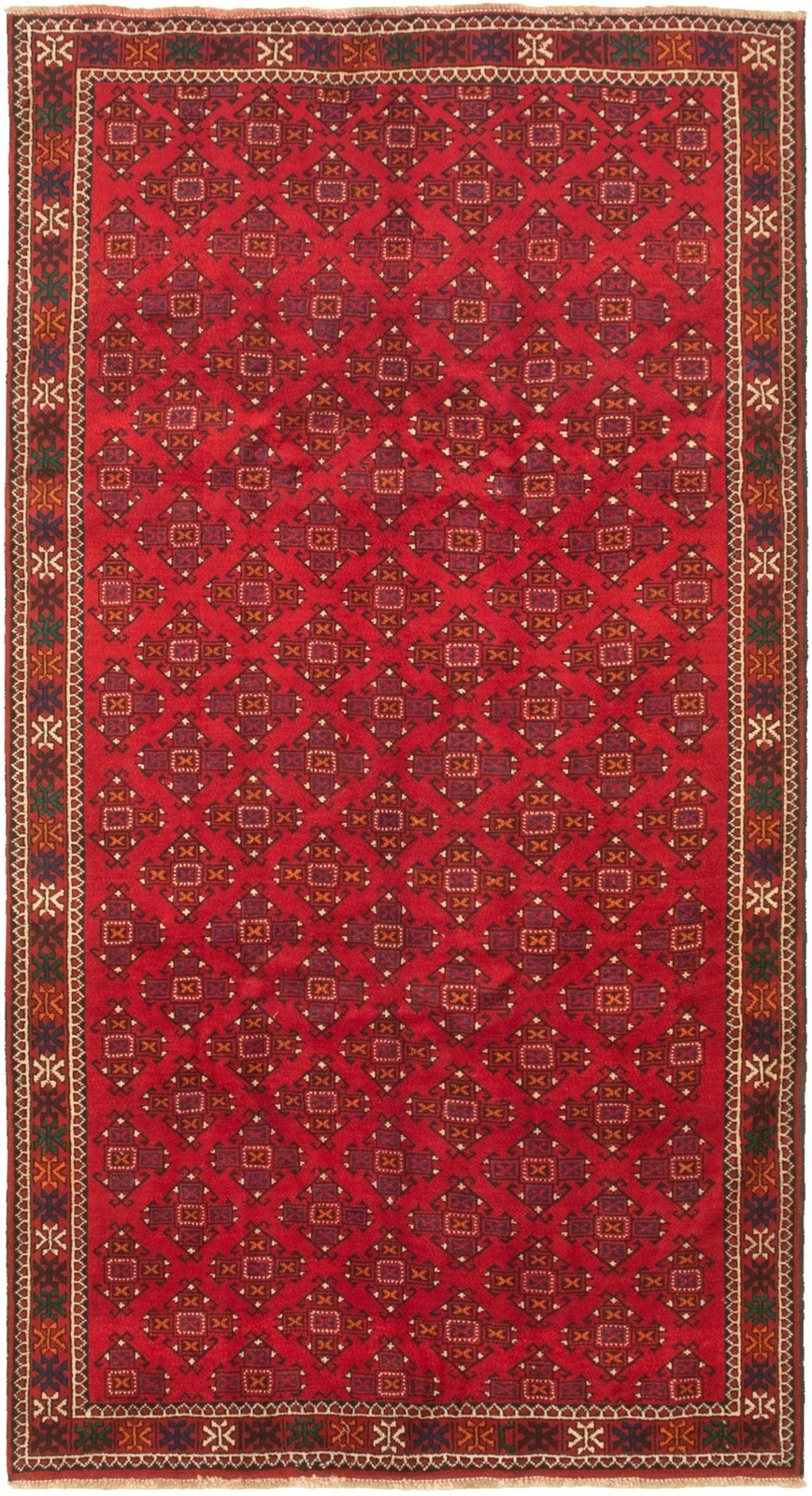 Traditional Vintage Hand-Knotted Area Rug 5\'1\