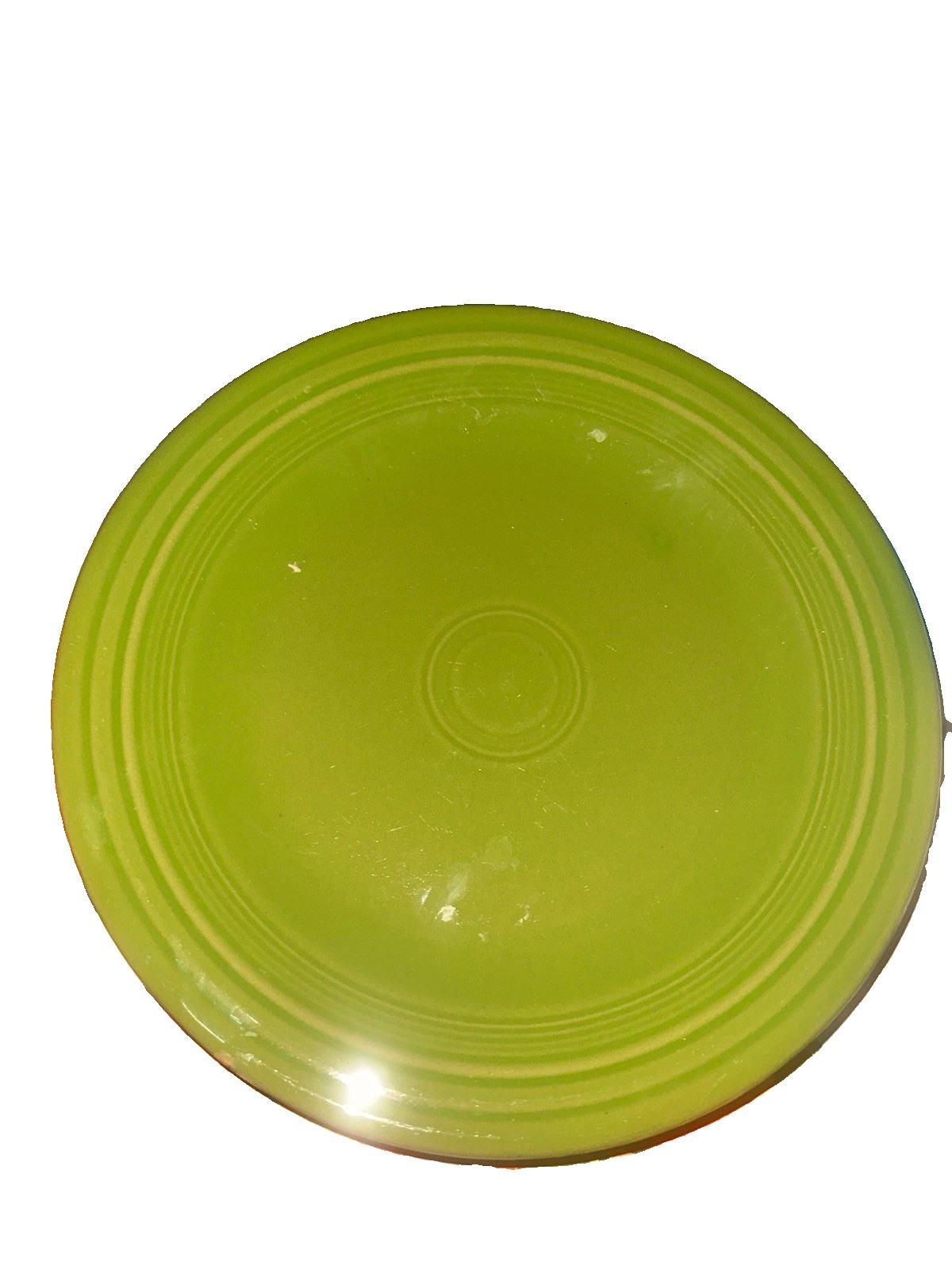 Fiesta Green Dinner Plate Round Solid Pattern Glossy Finish 1 Compartment Fiesta Green Dinner Plate Round Solid Pattern Glossy Finish 1 Compartment