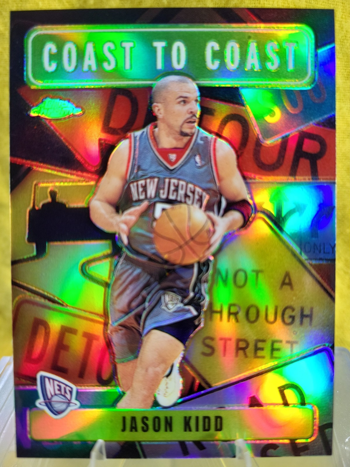 2002-03 Topps Chrome - Coast to Coast Jason Kidd #CC2 Refractor 🔥🔥