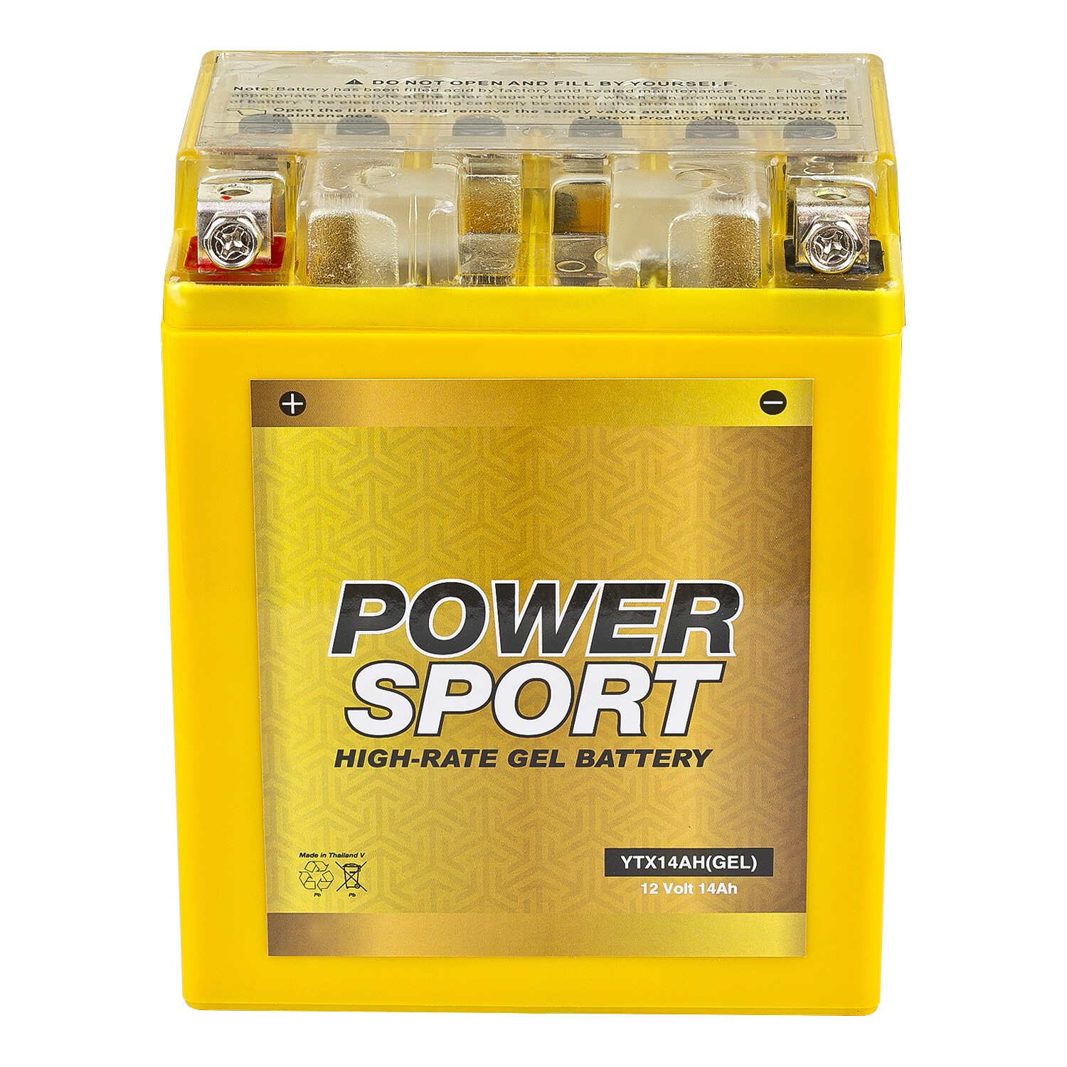 YB14-BS YB14-A2 YB14-B2 YTX14AH-BS 12V 14Ah Gel Battery Motorcycle For ATV