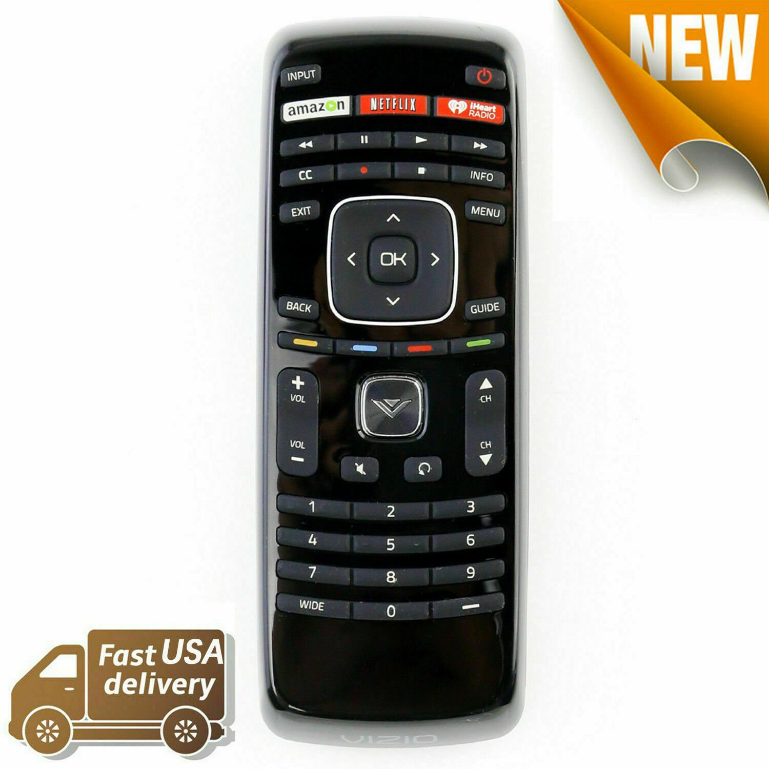 XRT112 for Vizio Remote Control Smart TV Remote w Netflix Amazon Iheart Internet XRT112 for Vizio Remote Control Smart TV Remote w Netflix Amazon Iheart Internet