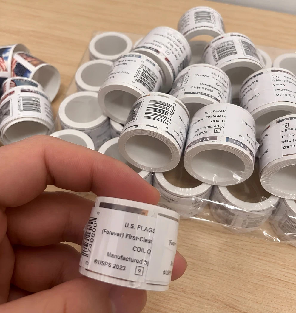 USPS Forever Stamps – 2024– 10 rolls of 100 – totaling 1000 Stamps USPS Forever Stamps – 2024– 10 rolls of 100 – totaling 1000 Stamps