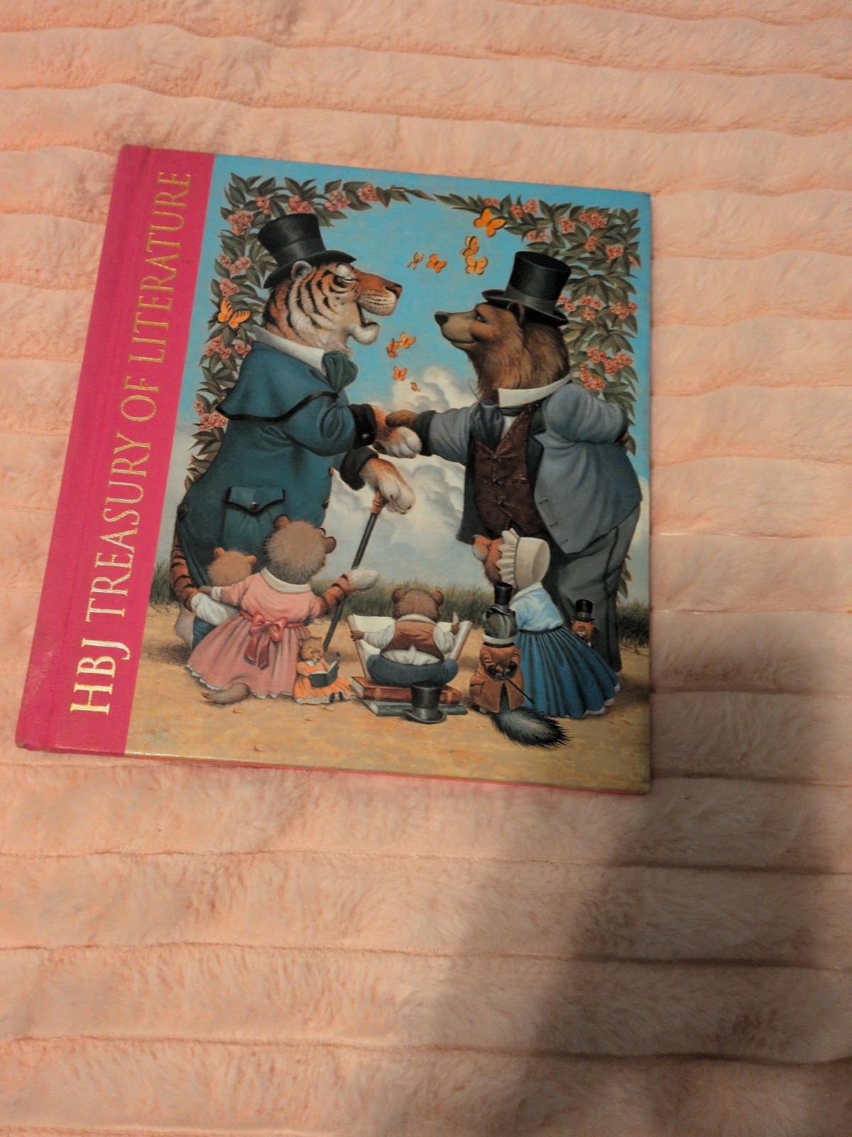 HBJ Treasury of Literature Let\'s Shake on It