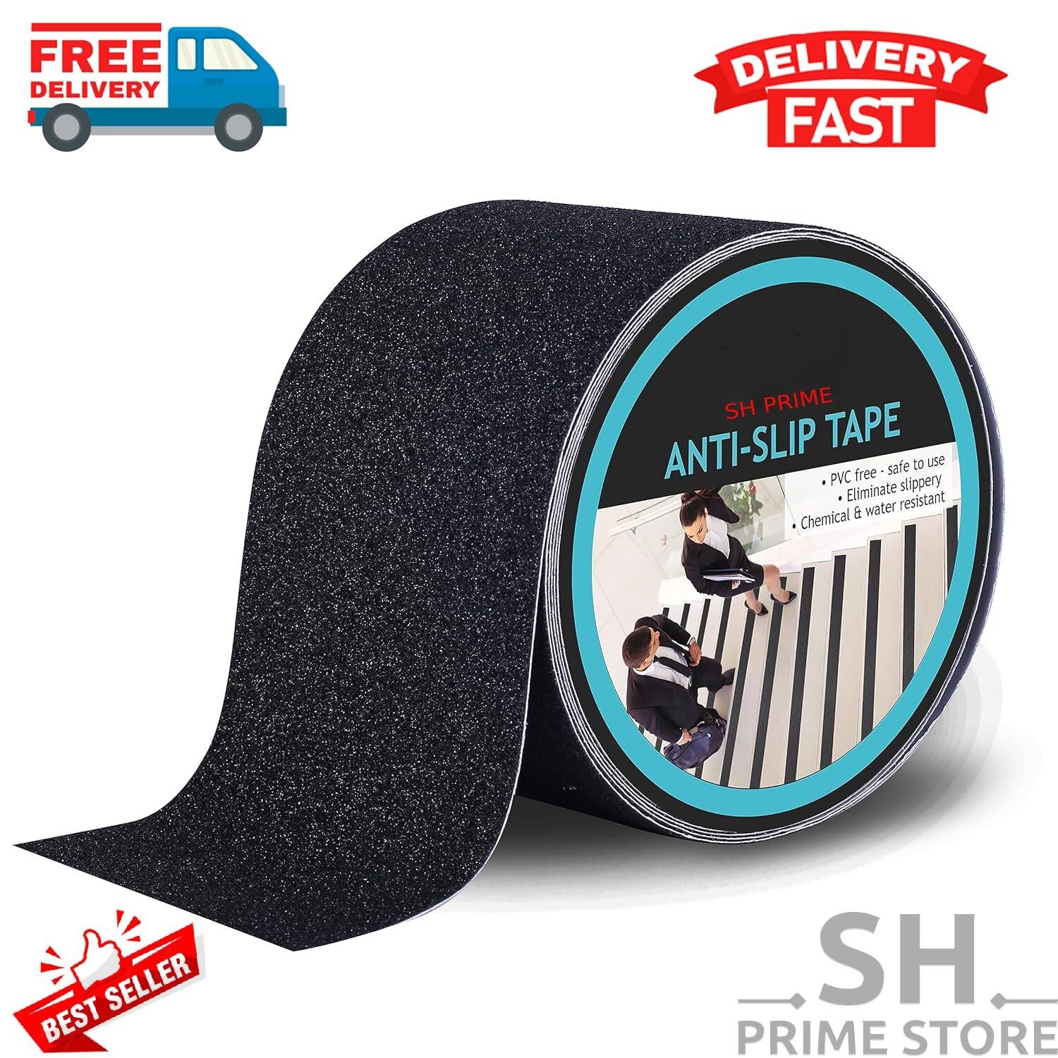 Safety Anti Slip Tape Rubberized 4\