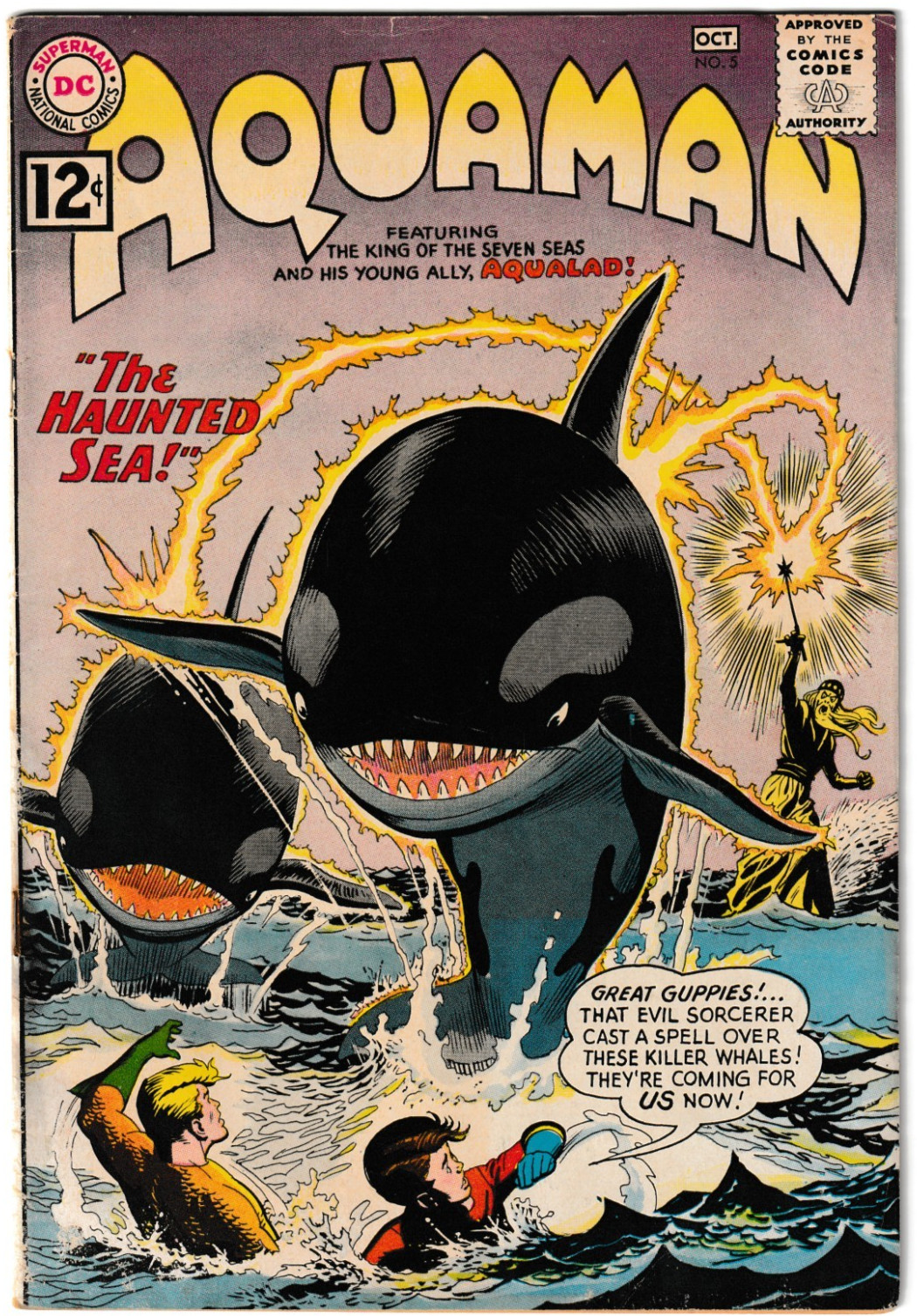 Aquaman #5 GD/VG 3.0 Nick Cardy DC Silver Age 1962 **BARGAIN BIN SALE**