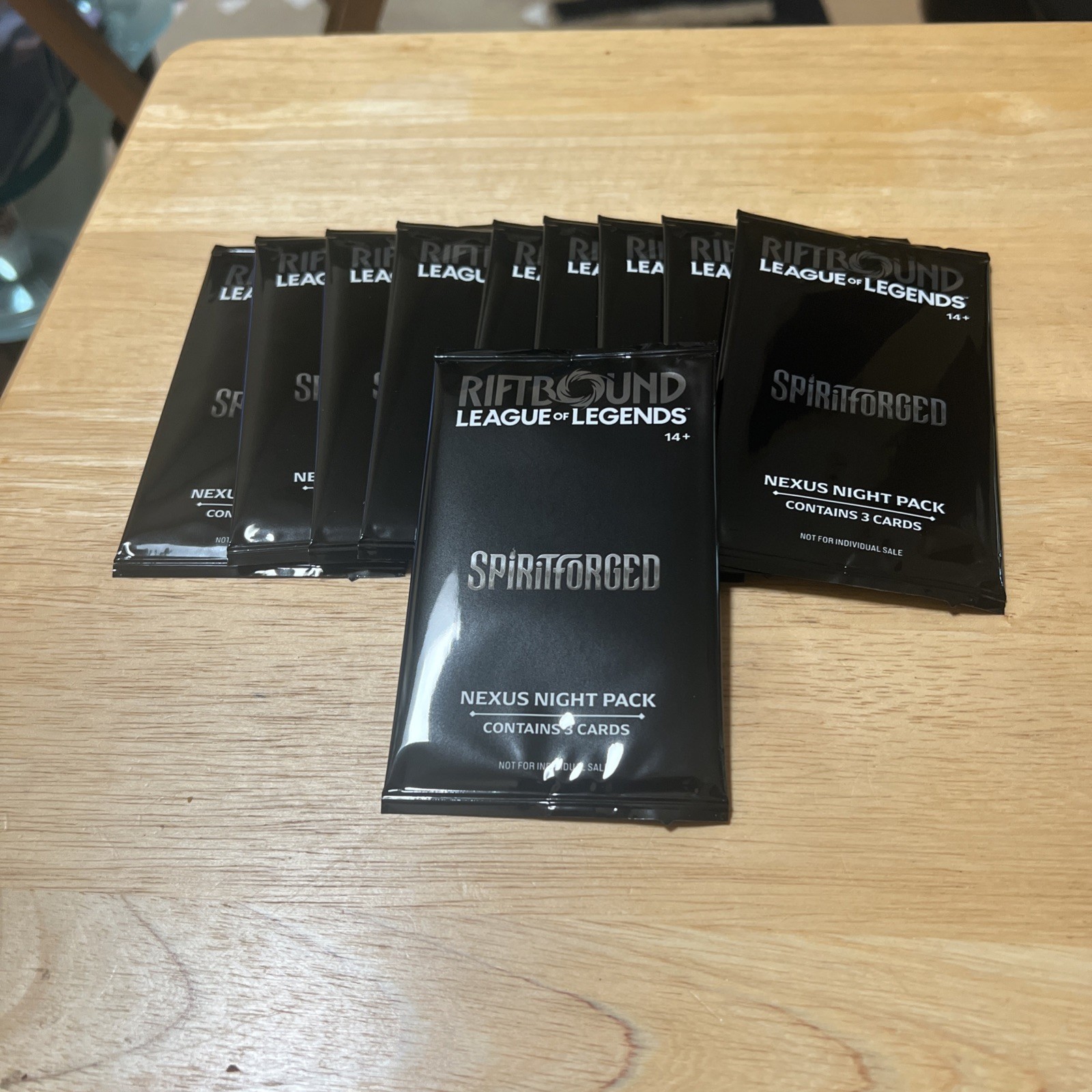 Riot Games Riftbound: League of Legends Spiritforged Nexus Night Lot 10 English