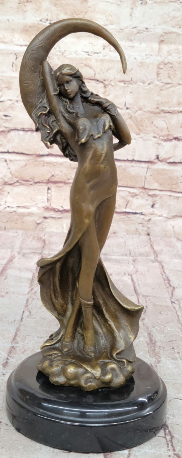 Aphrodite`s birth Venus\' Sculpture Goddess cold cast bronze statue artifact Sale