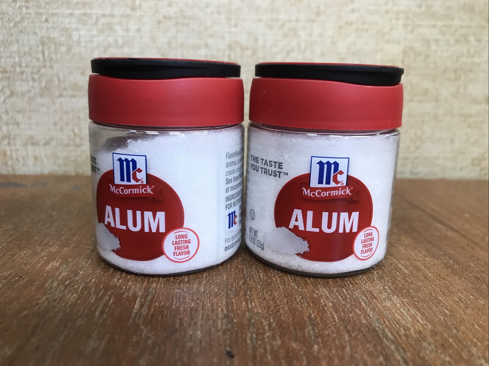 New Lot 2 Mccormick Alum 1.9 oz BB 3 / 20 / 2026 New Lot 2 Mccormick Alum 1.9 oz BB 3 / 20 / 2026