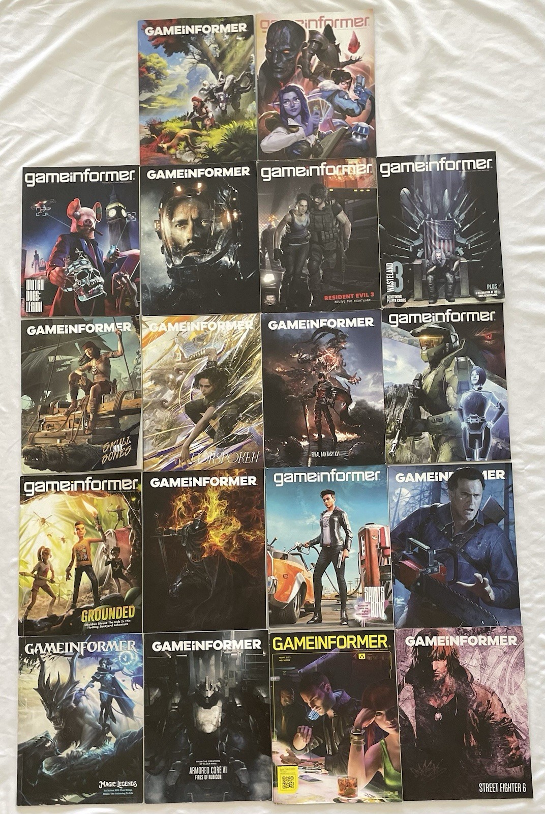 Game Informer Magazine Lot Of 18 Issues Armored Core Elden Ring Halo & More Game Informer Magazine Lot Of 18 Issues Armored Core Elden Ring Halo & More