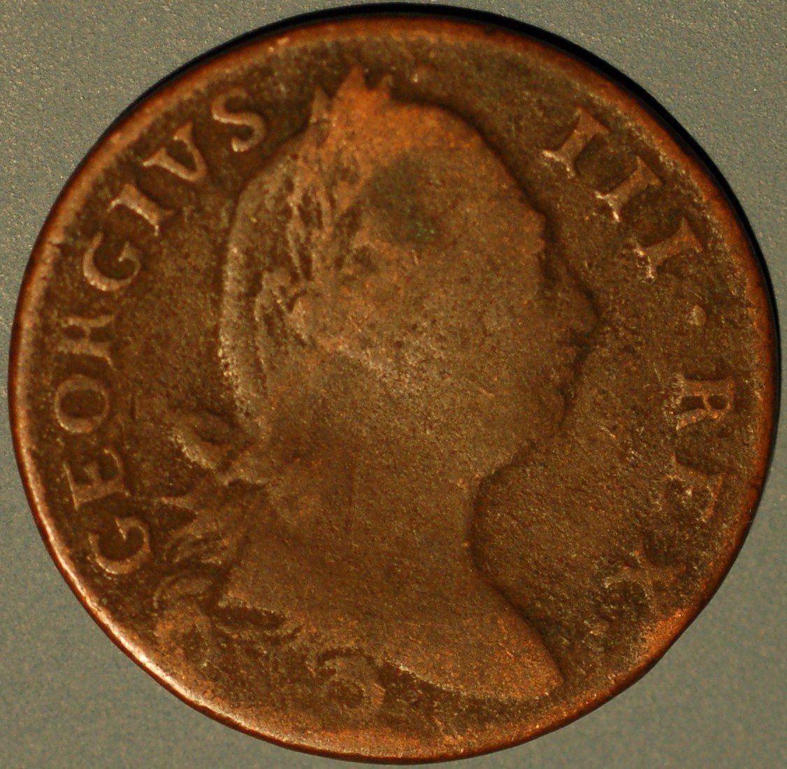 Ireland 1/2 Penny 1775 KM# 140