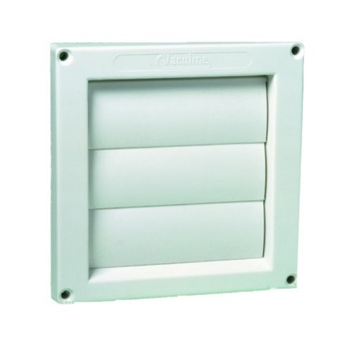 Louvered Exhaust Vent for Central Vacuum Systems – 6\