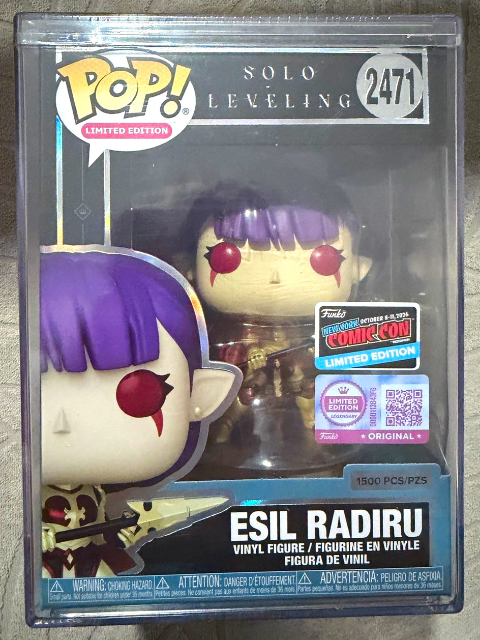 Funko Pop Esil Radiru Solo Leveling NYCC Limited Edition Vinyl Figure #2471