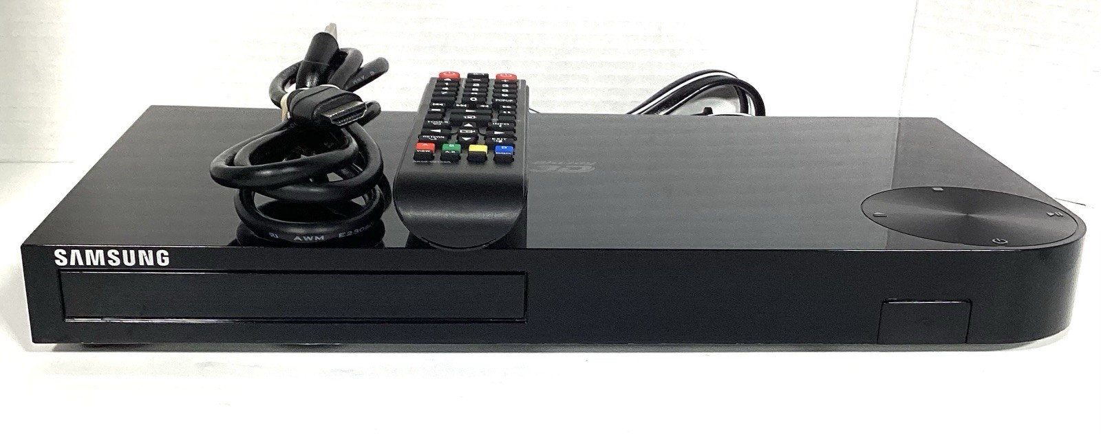 Samsung BD-F5900 3D Blu-Ray Player w/Remote + HDMI Cable Tested Works Great